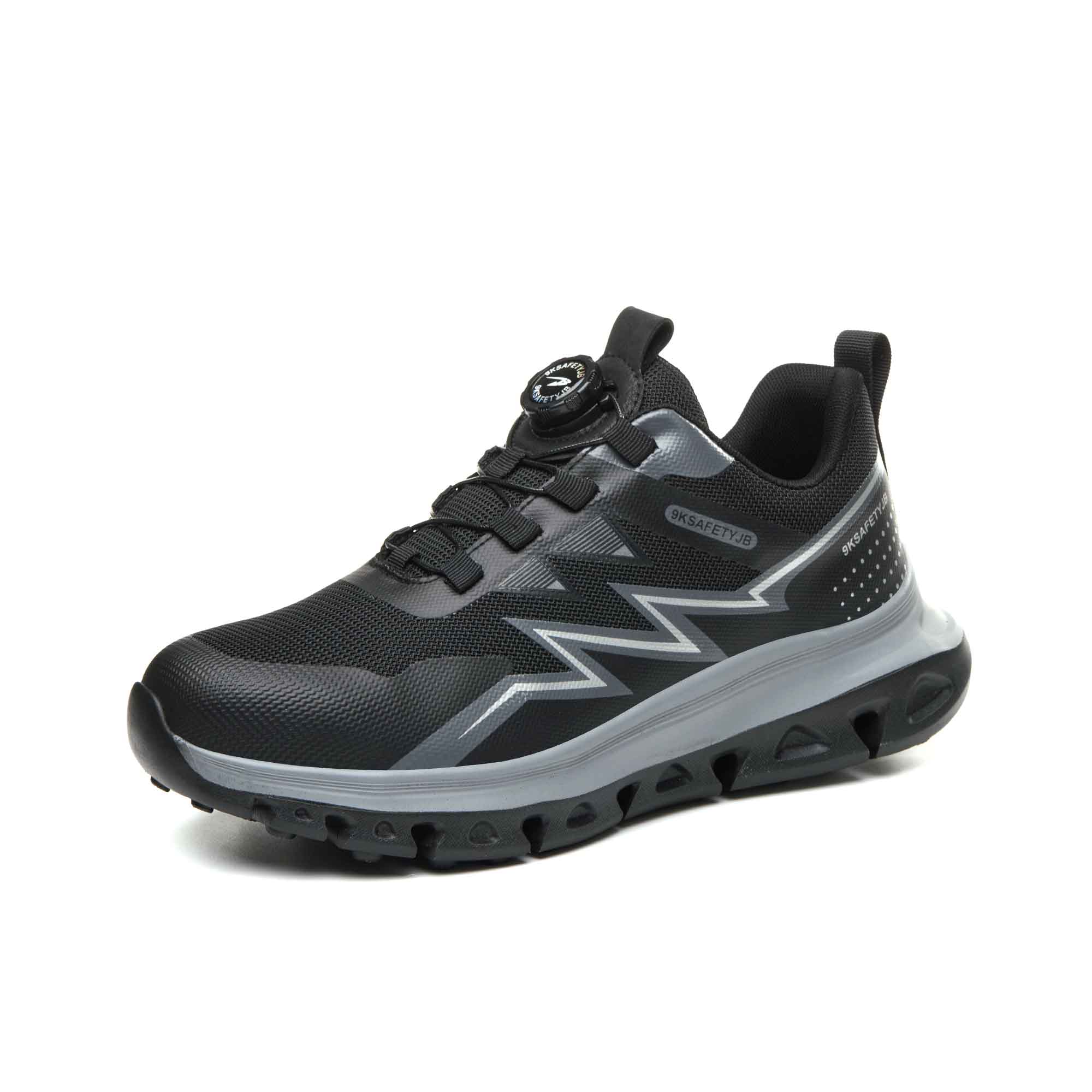 Women's Comfy Steel Toe Work Sneakers - Dial Lacing | B355