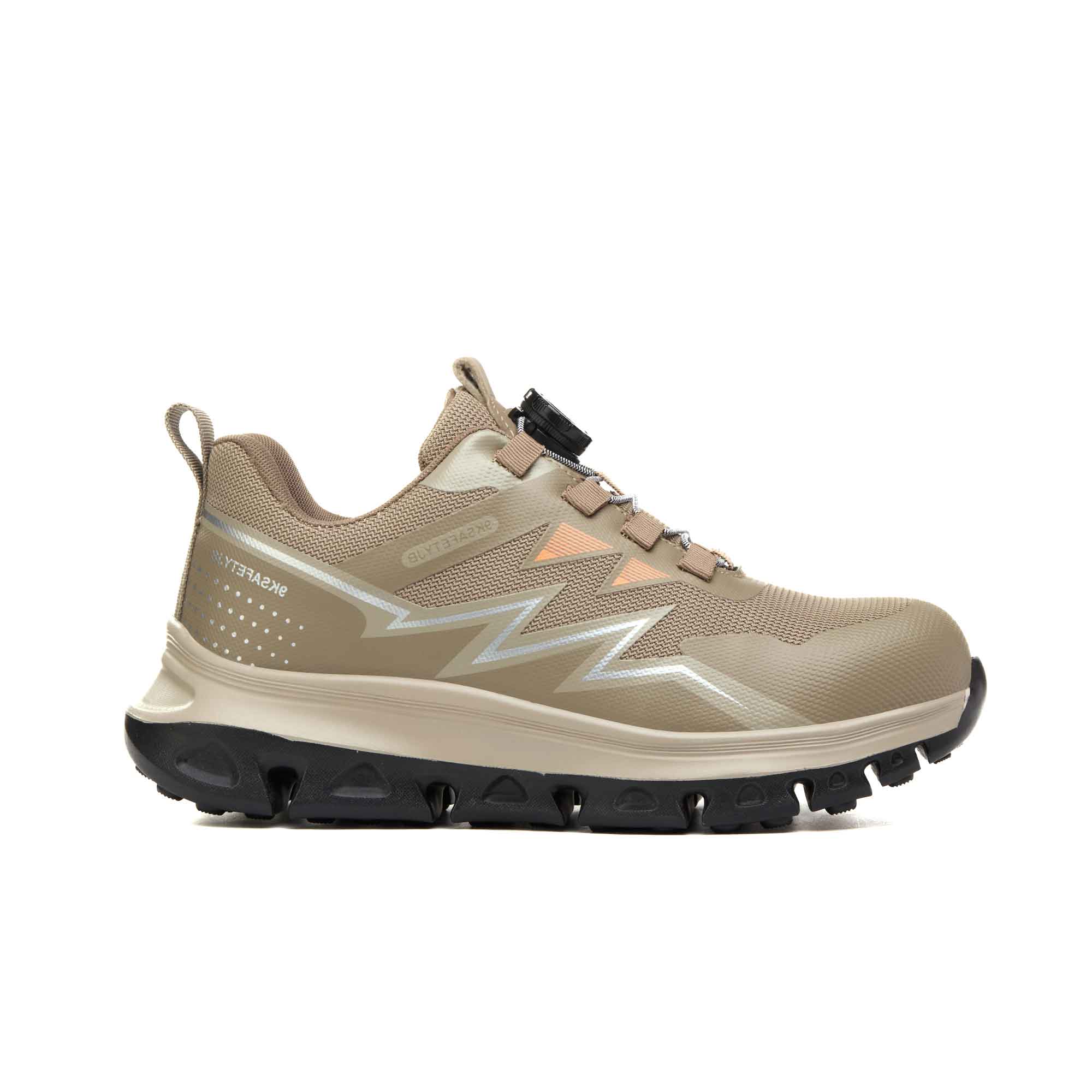 Women's Comfy Steel Toe Work Sneakers - Dial Lacing | B355