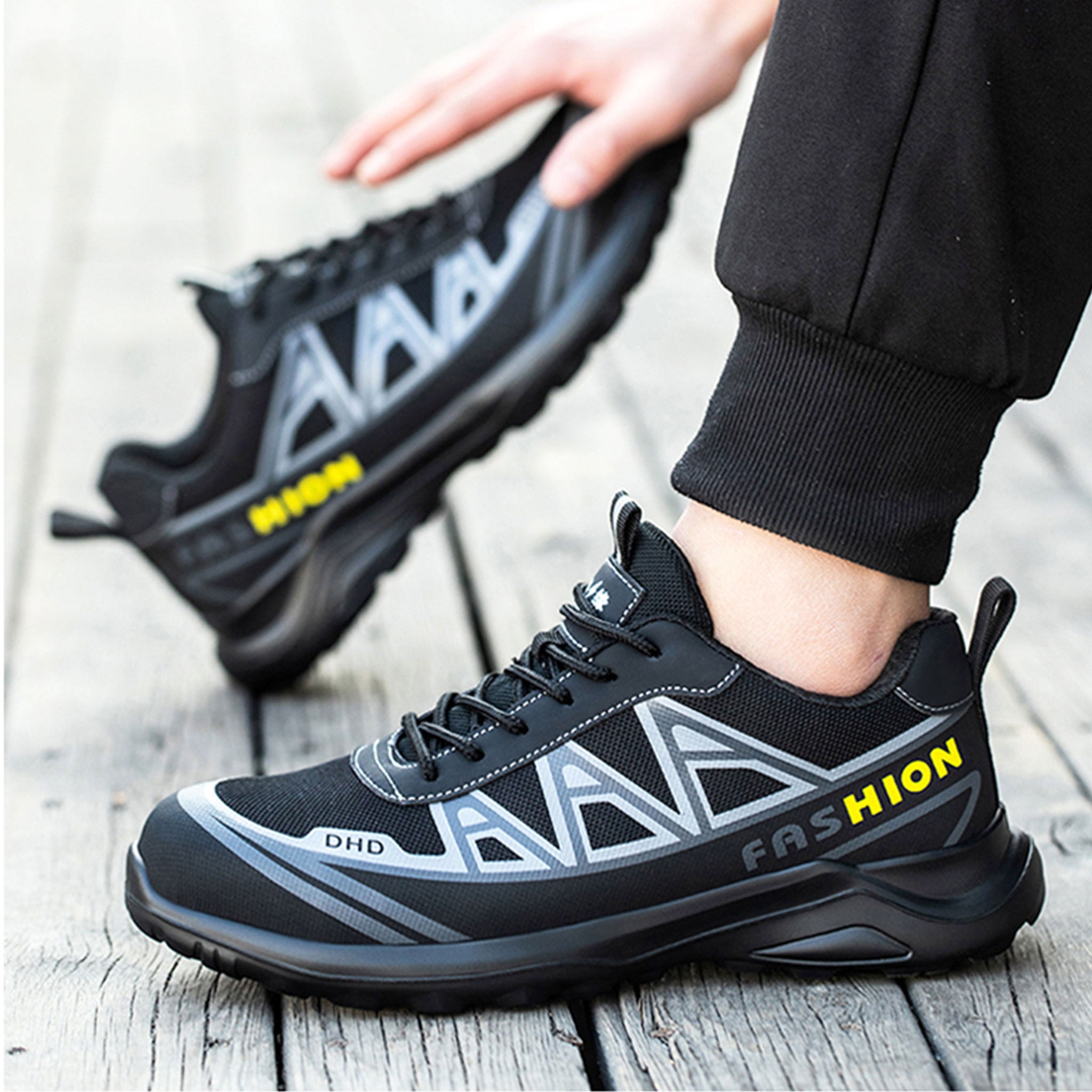 Women's Comp-Toe Work Sneakers - Lightweight | Z004