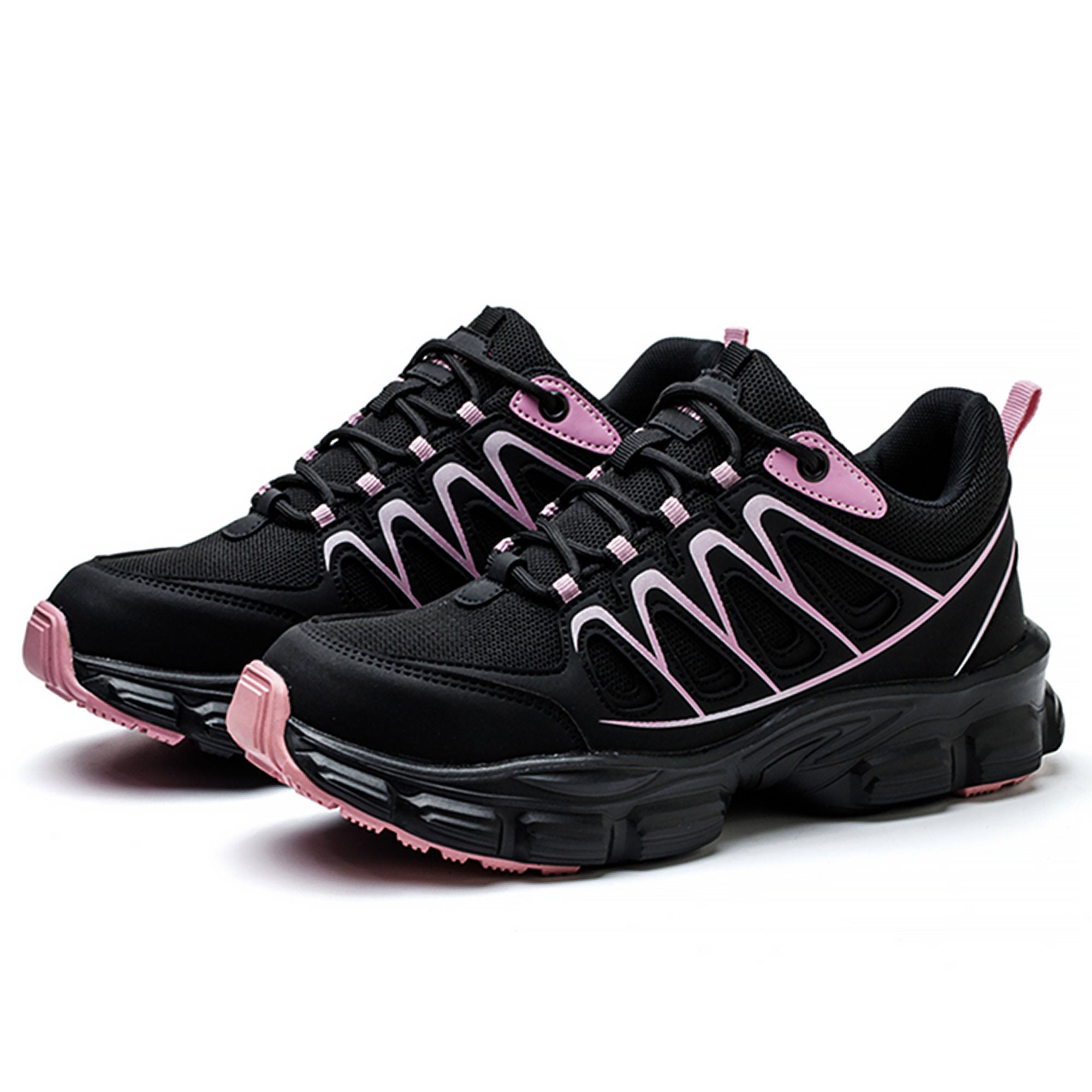 Women's GripTech Steel Toe Sneakers - Breathable Mesh | B333