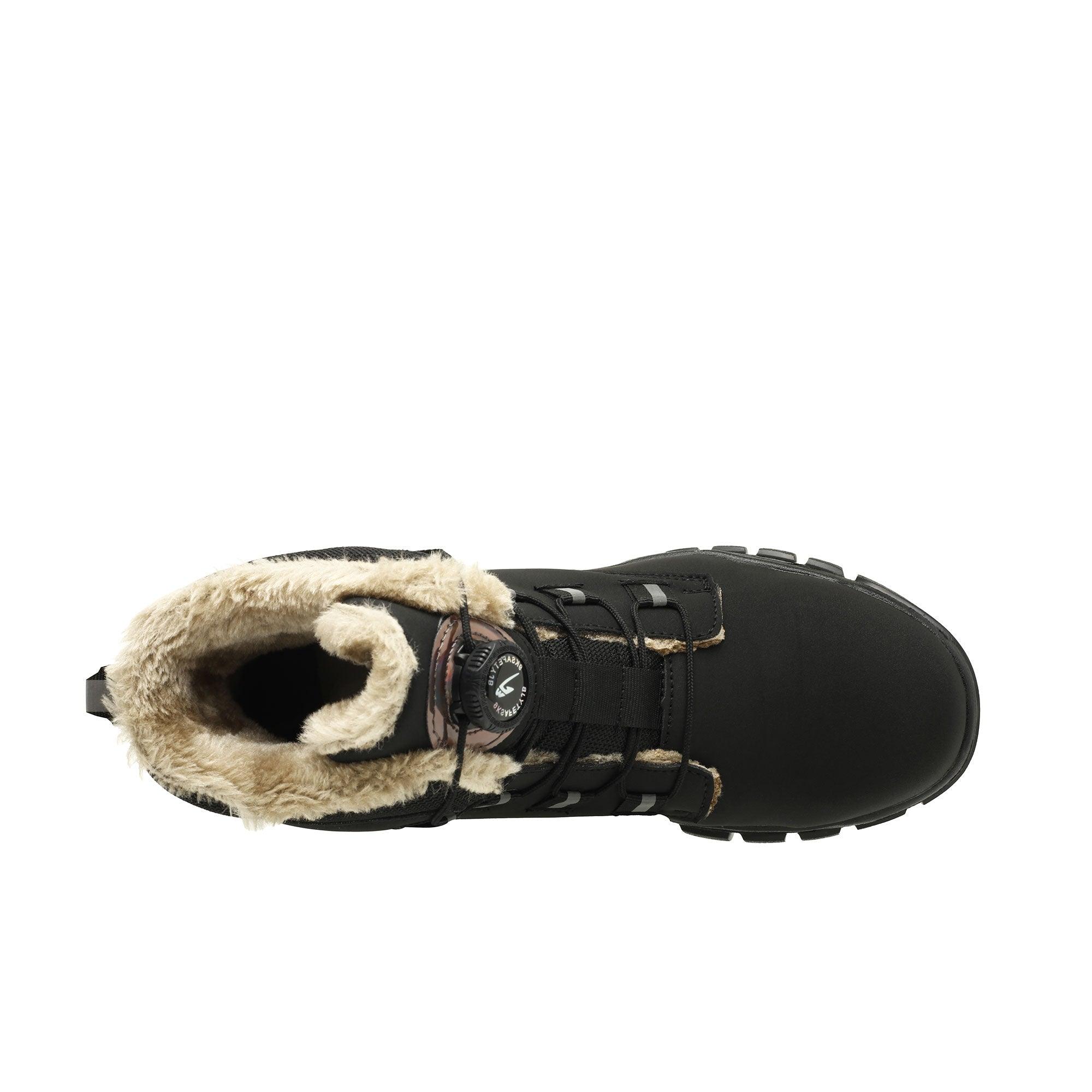 Women's HeatWave Steel Toe Winter Boots - Fleece Lining & Knob Lacing | B318