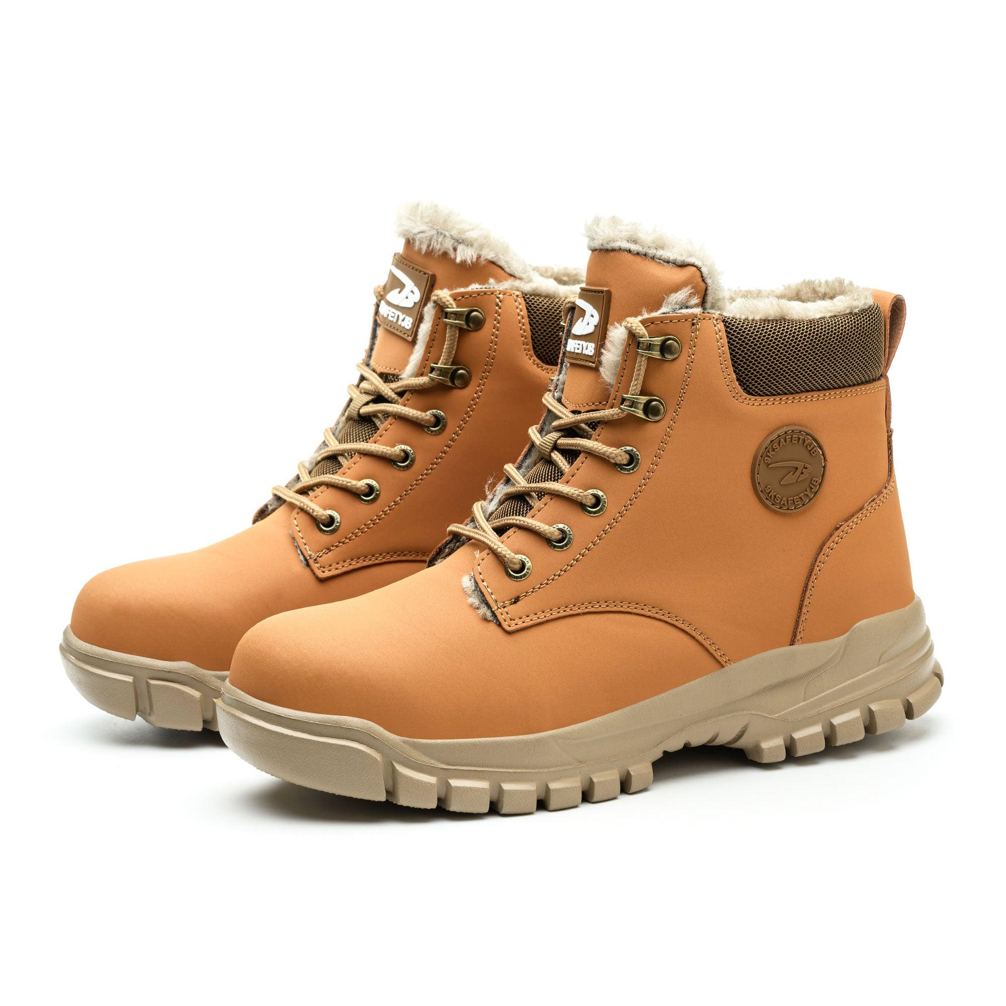 Women's HeatWave Steel Toe Work Boots - Fleece Lined | B316
