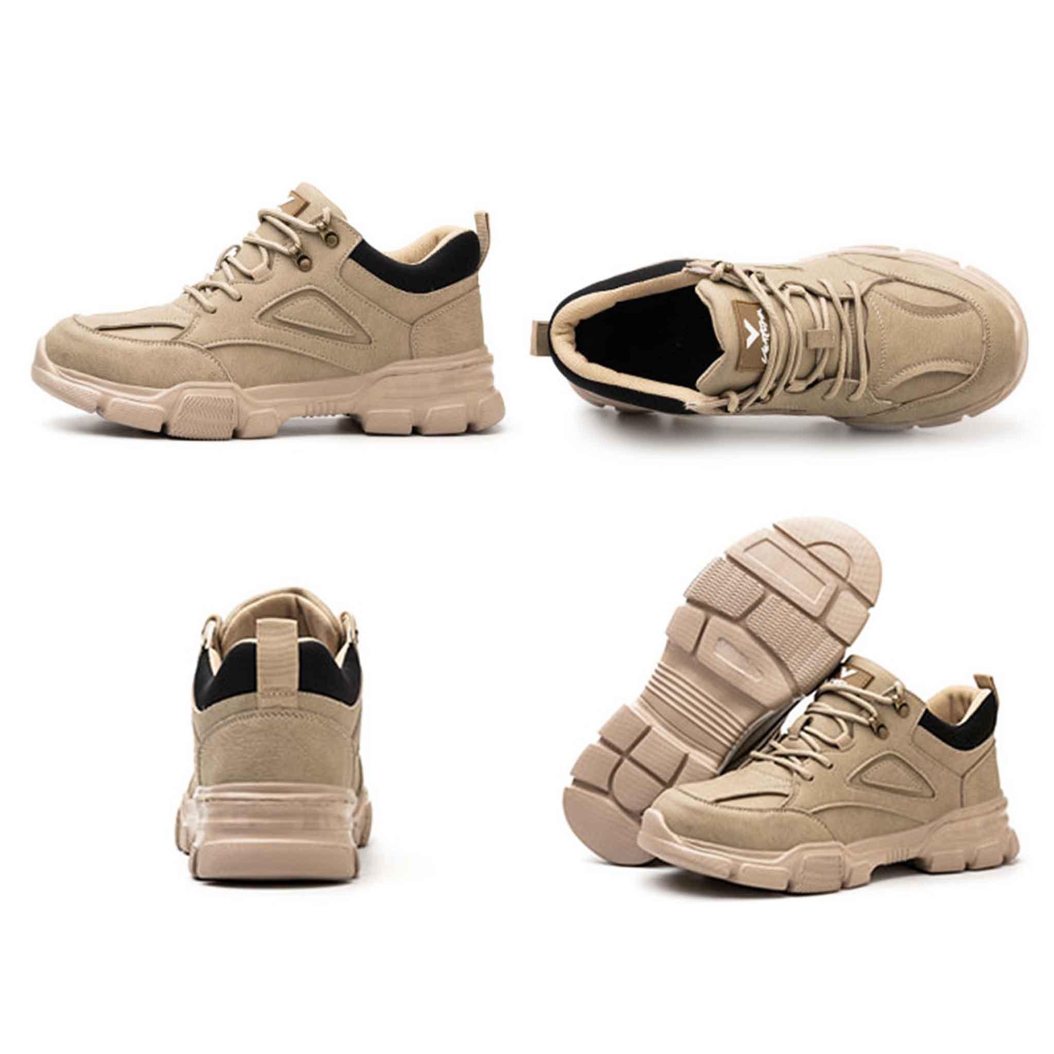 Women's Lightweight Steel Toe Boots - Shock Absorbing | B267