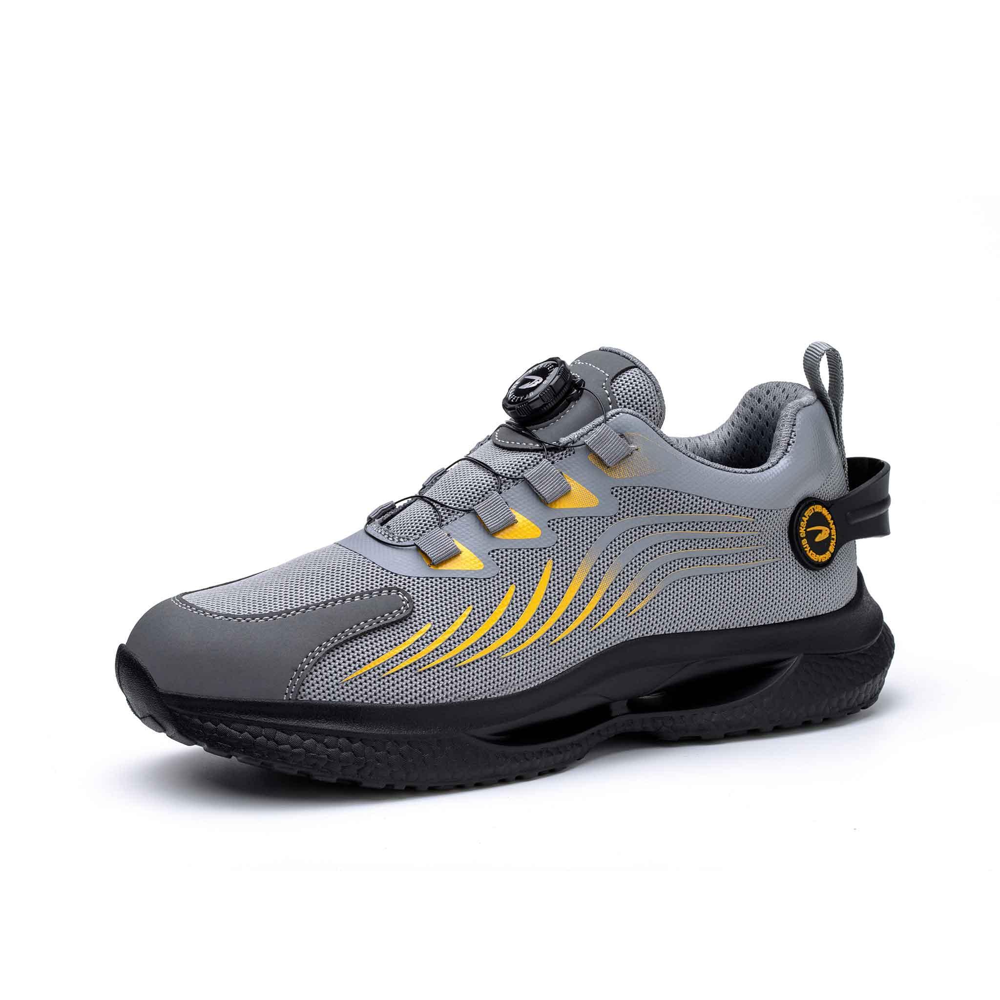 Women's Lightweight Steel Toe Shoes - Knob Lacing System | B253