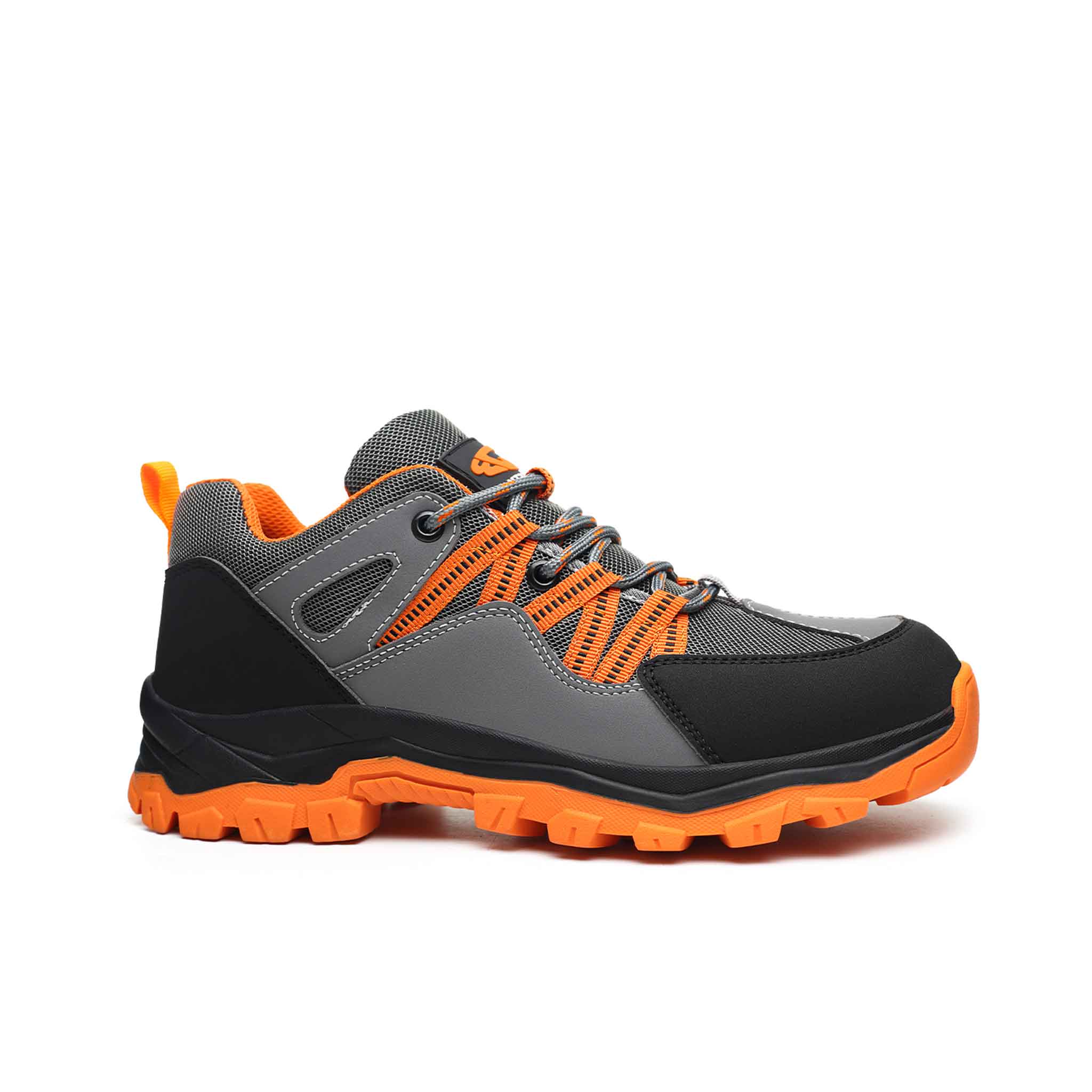 Women's Orange Trailblazer Steel Toe Work Shoes - Hiking Inspired | B281