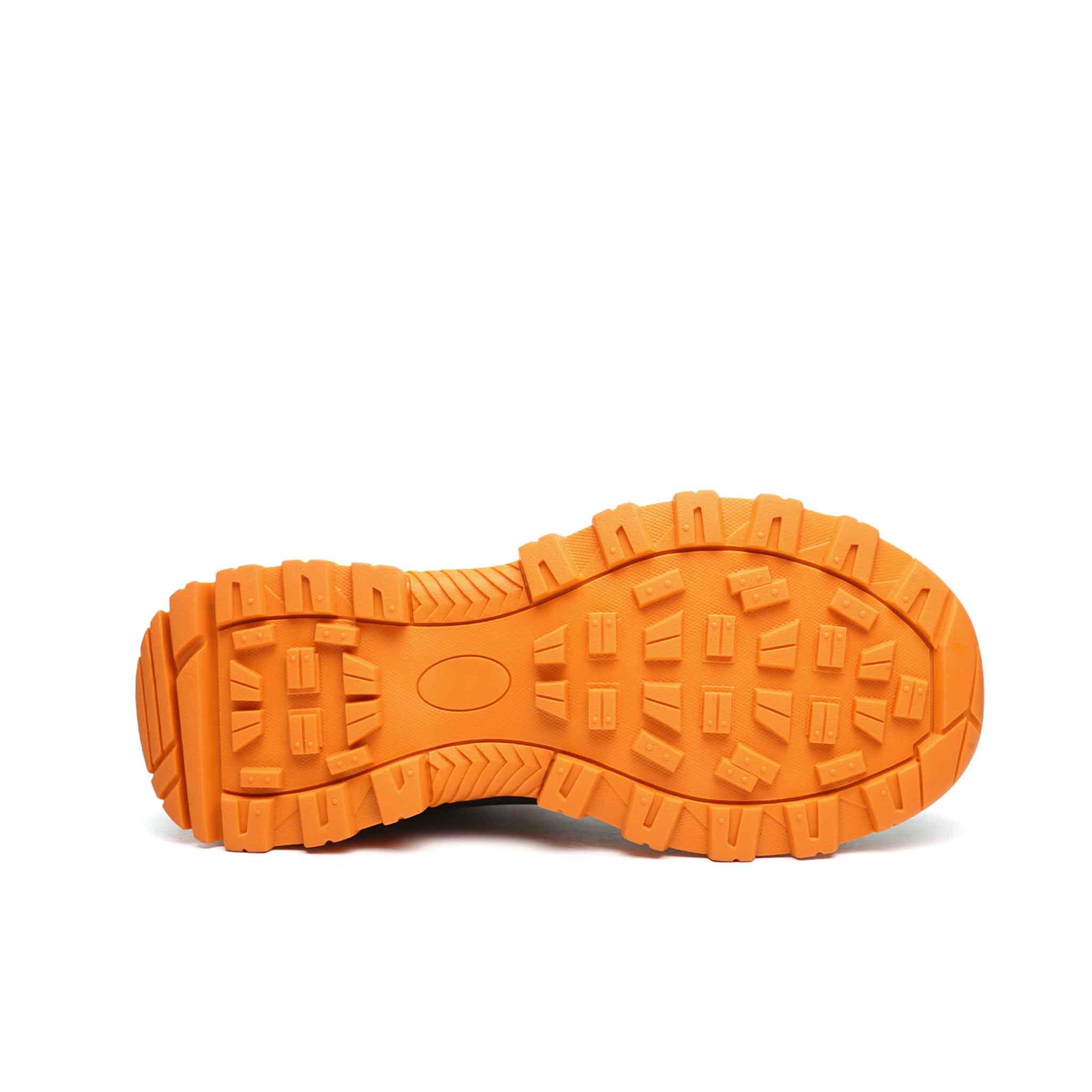 Women's Orange Trailblazer Steel Toe Work Shoes - Hiking Inspired | B281