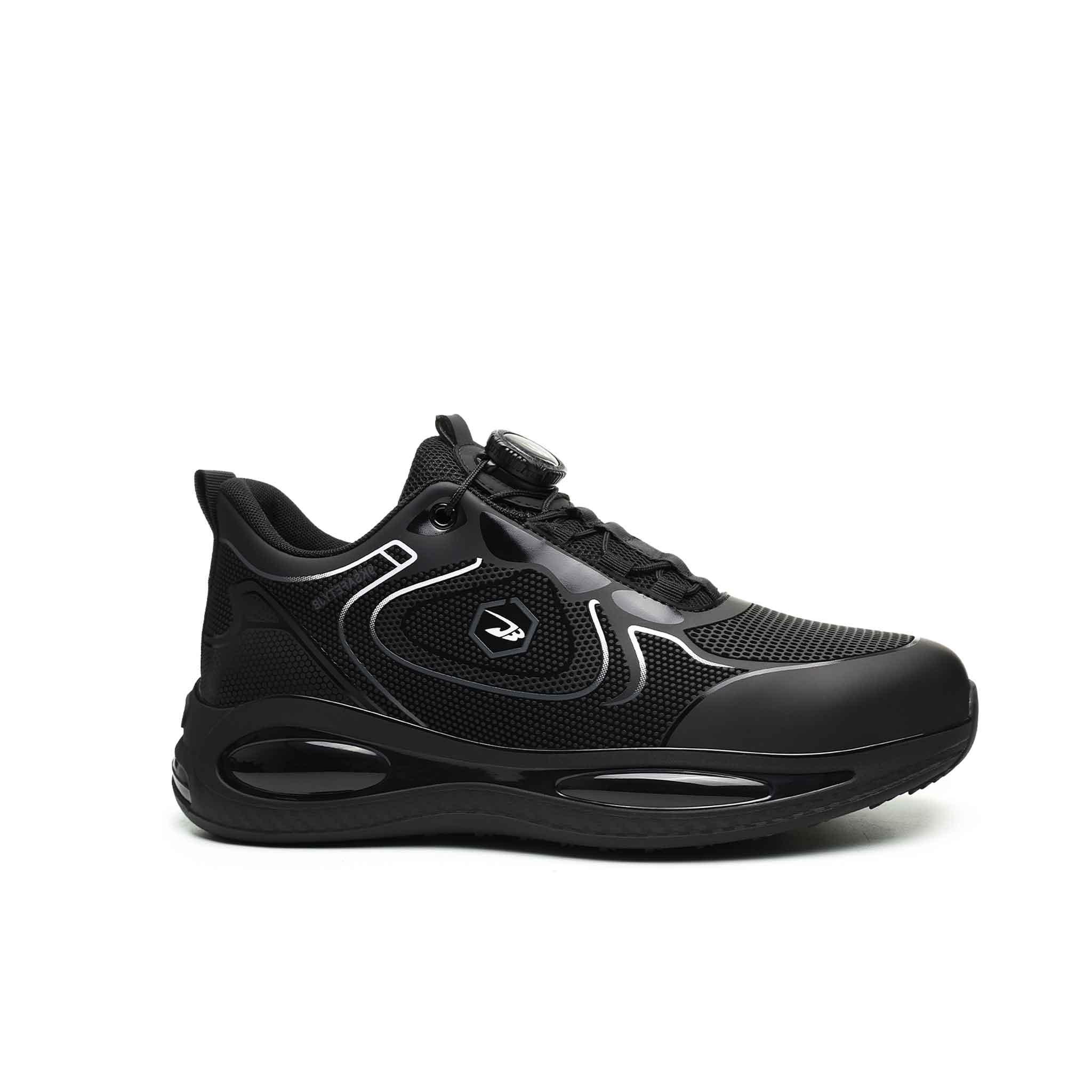 Women's Shock Absorbing Steel Toe Shoes - Cushioned Comfort | B304