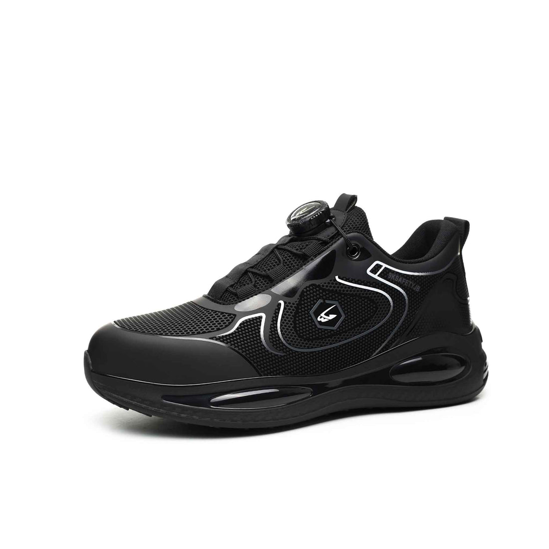 Women's Shock Absorbing Steel Toe Shoes - Cushioned Comfort | B304