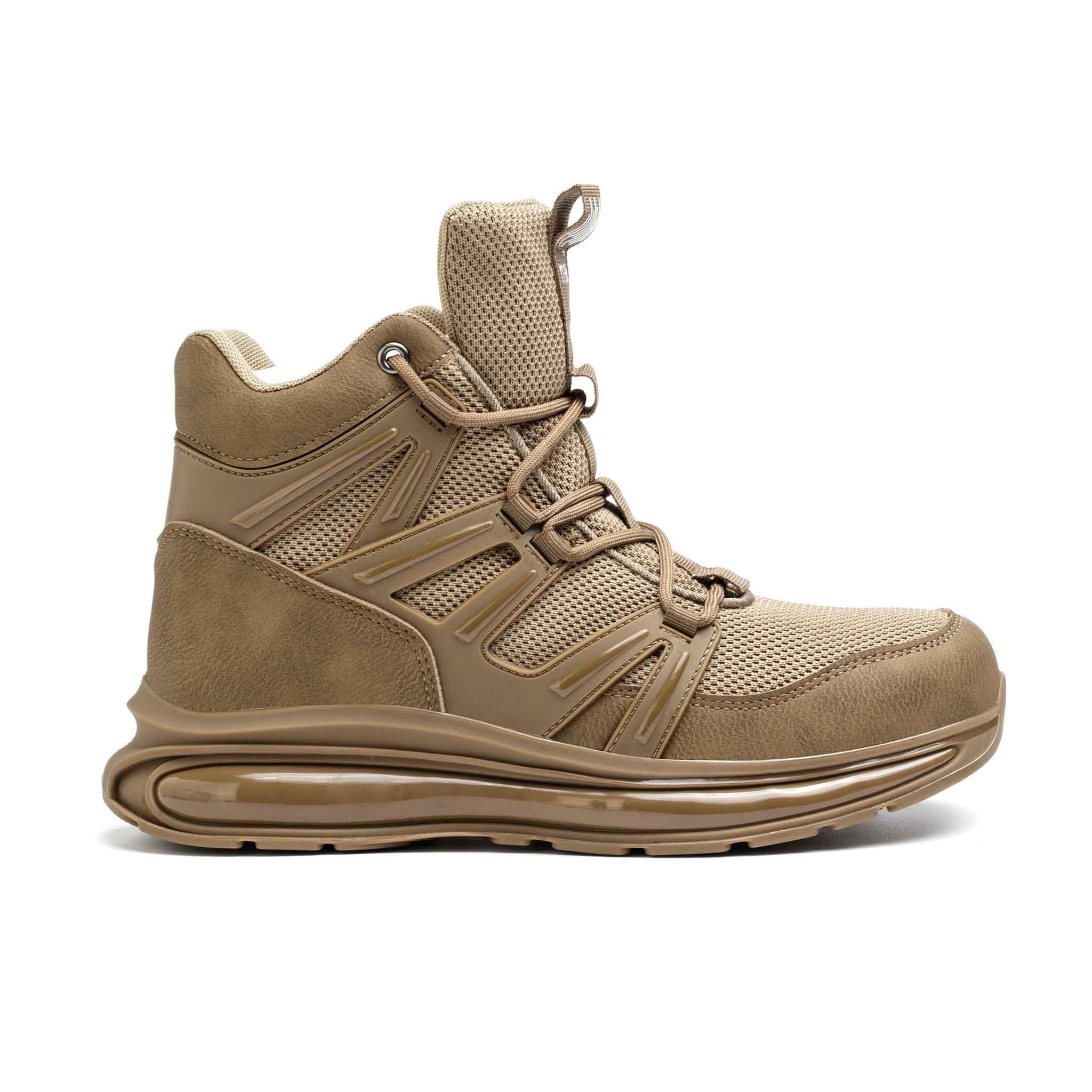 Women's Steel Toe Boots - Full Air-Cushioned Sole | B266