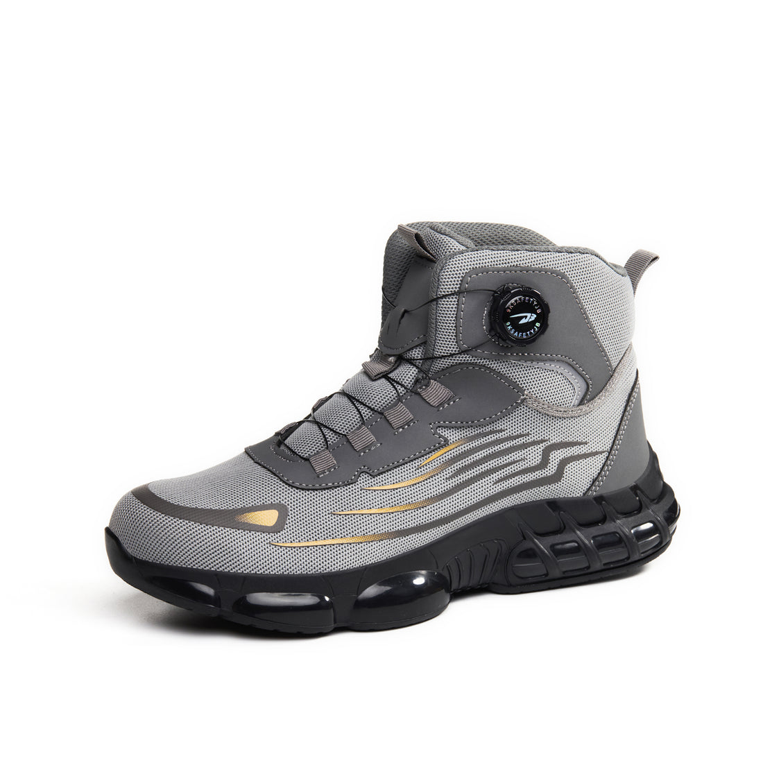 Women's Steel Toe Breathable Work Boots - Dial Lacing | B354