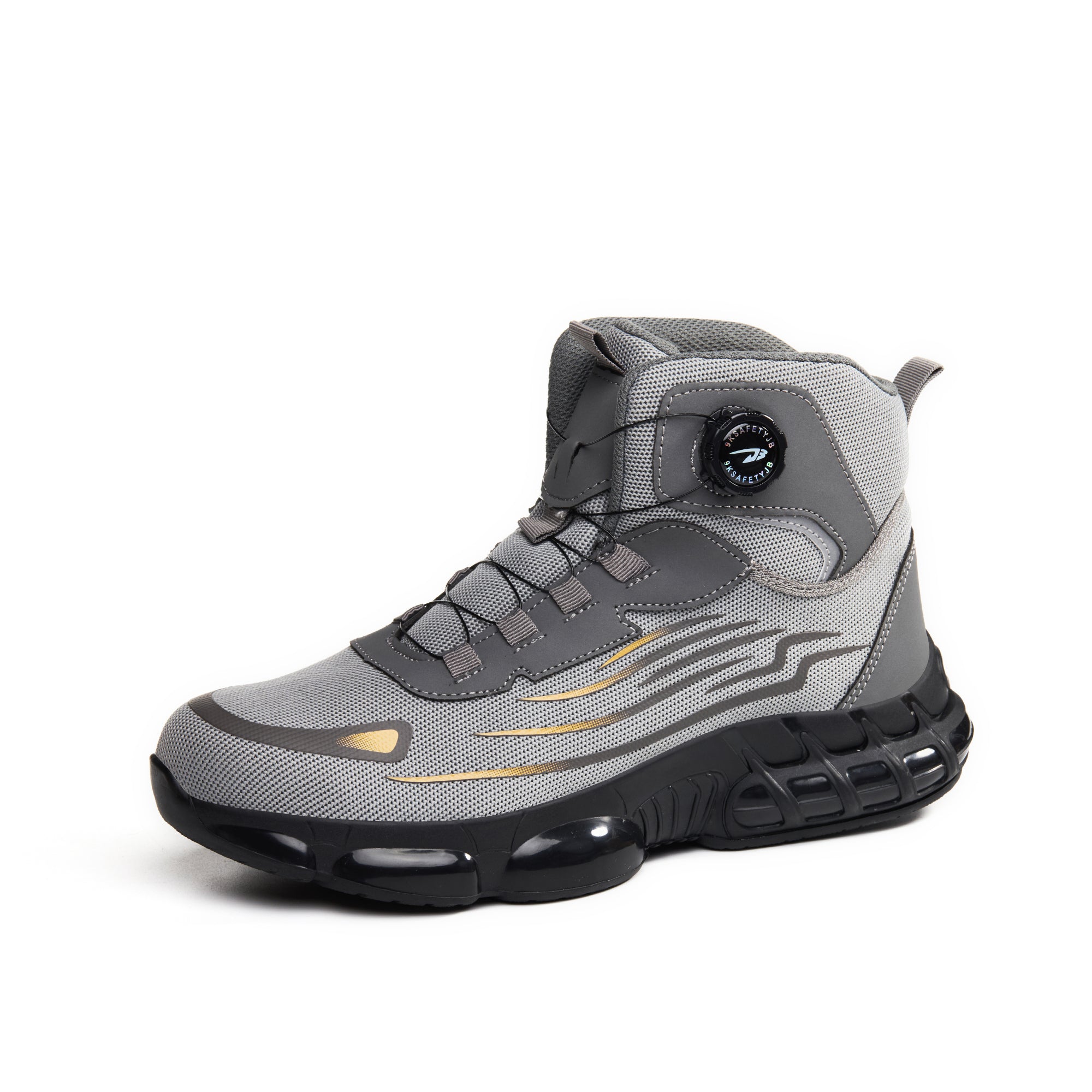 Women's Steel Toe Breathable Work Boots - Dial Lacing | B354