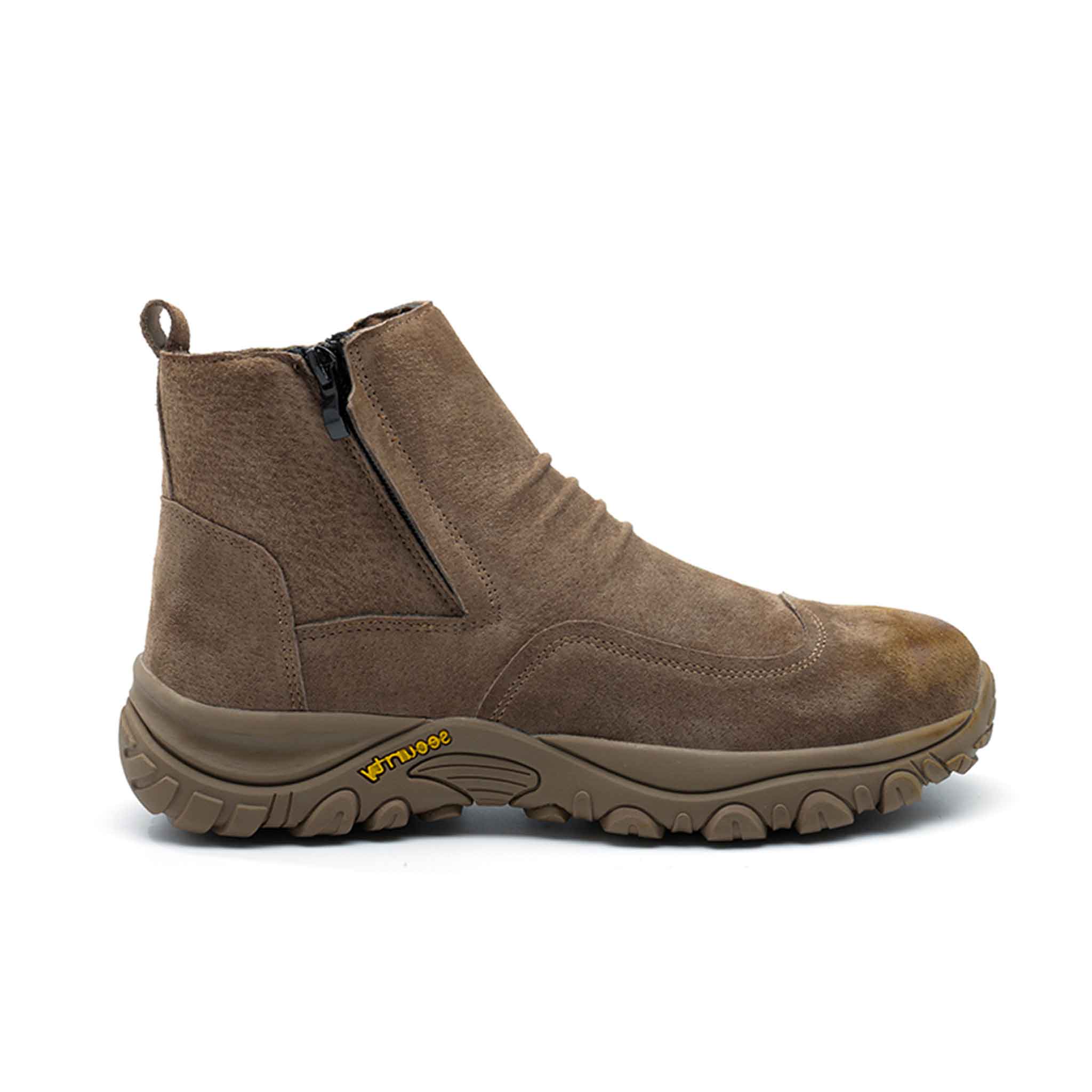 Women's Steel Toe Chelsea Boots - Side Zip | B258