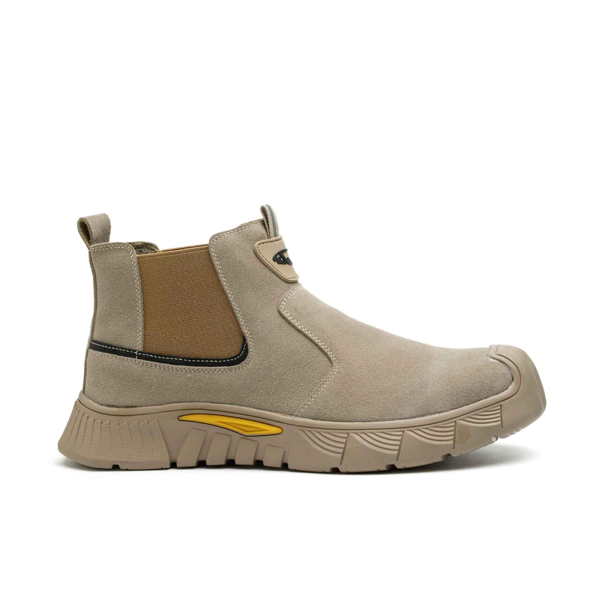 Women's Steel Toe Chelsea Boots - Slip Resistant | B275