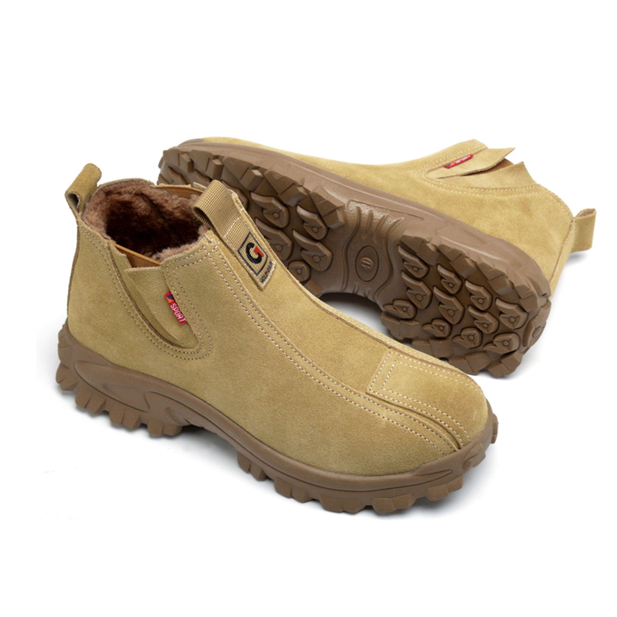 Women's Steel Toe Chelsea Winter Boots - Fleece Lined | B256