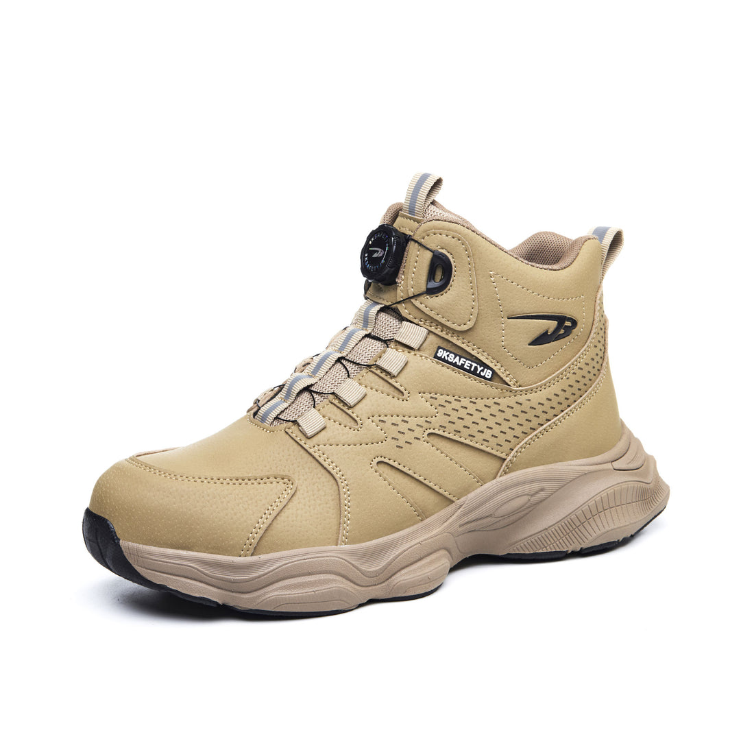 Women's Steel Toe Dial Lacing Work Boots - Slip Resistant Sole | B350