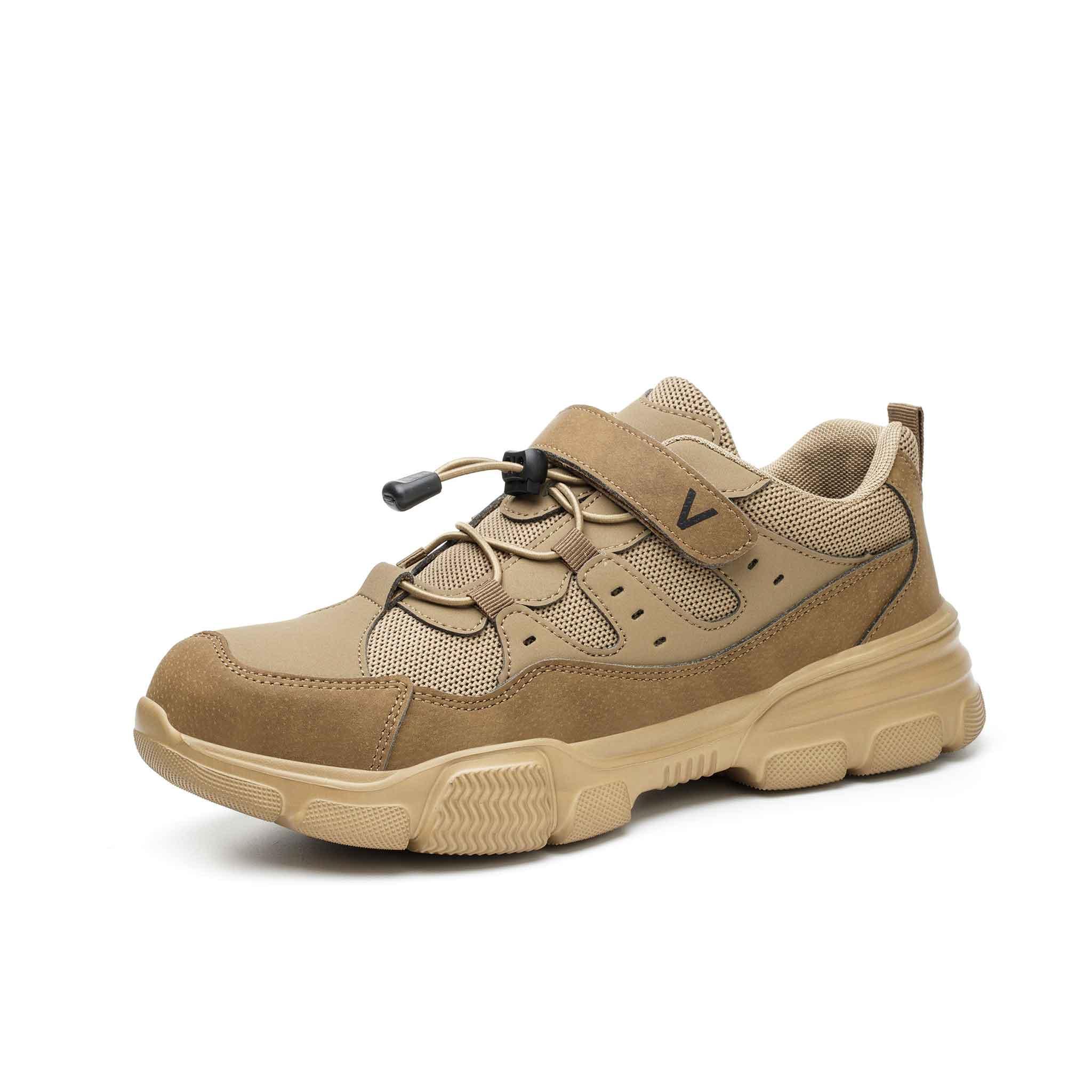 Women's Steel Toe Easy-Tie Shoes - Adjustable Velcro | B265