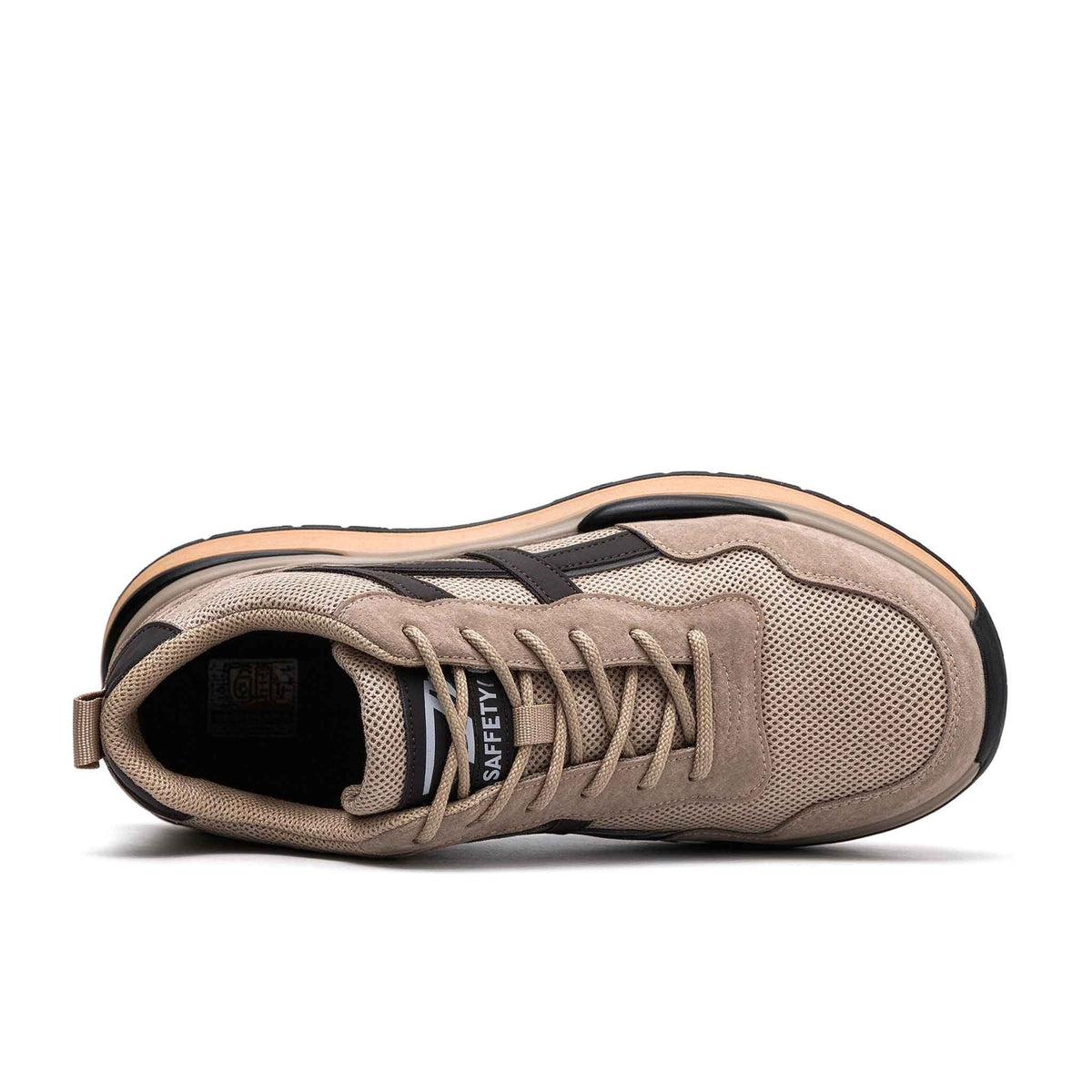 Women's Steel Toe Safety Work Sneakers - Slip Resistant Industrial Work Shoes  | B204