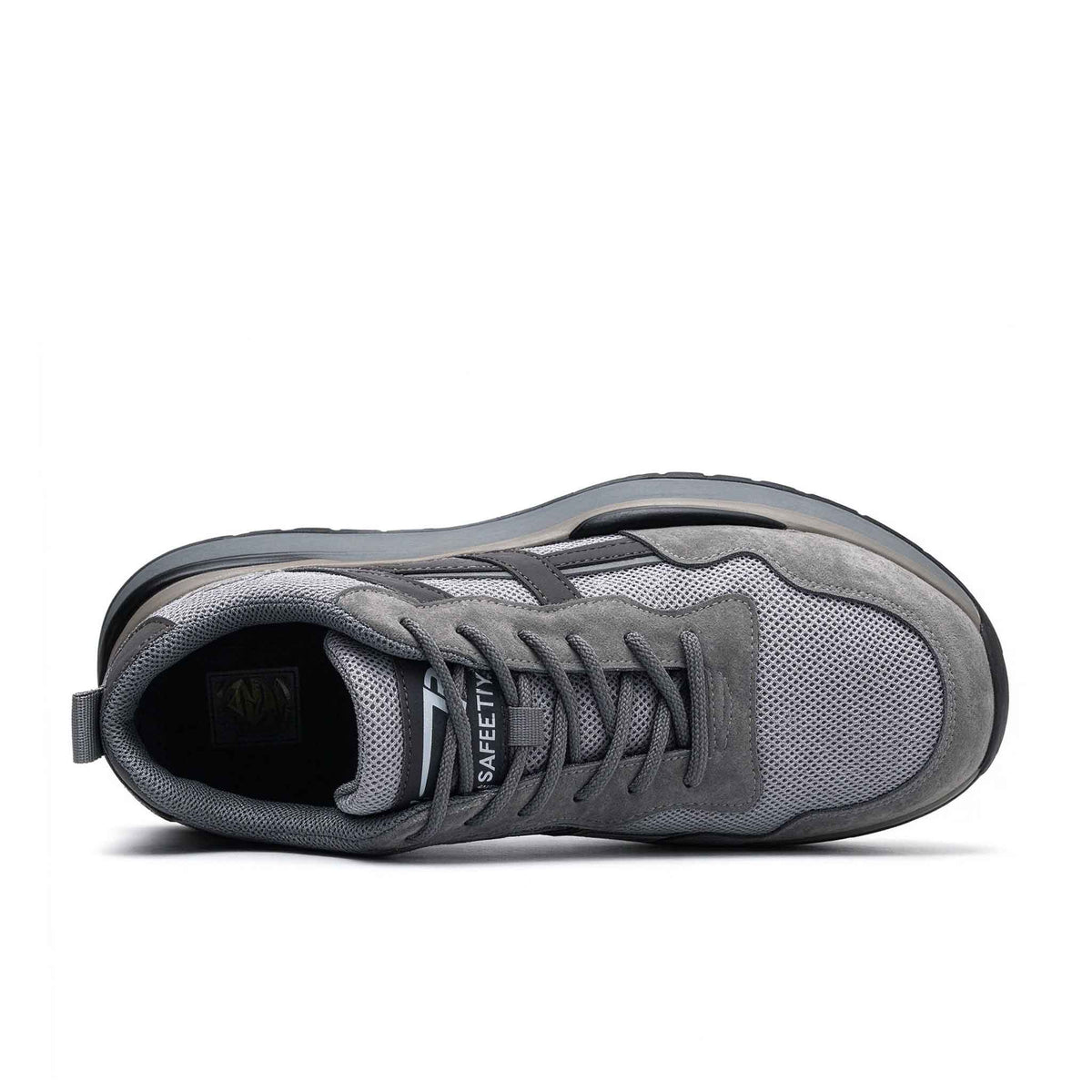 Women's Steel Toe Safety Work Sneakers - Slip Resistant Industrial Work Shoes  | B204