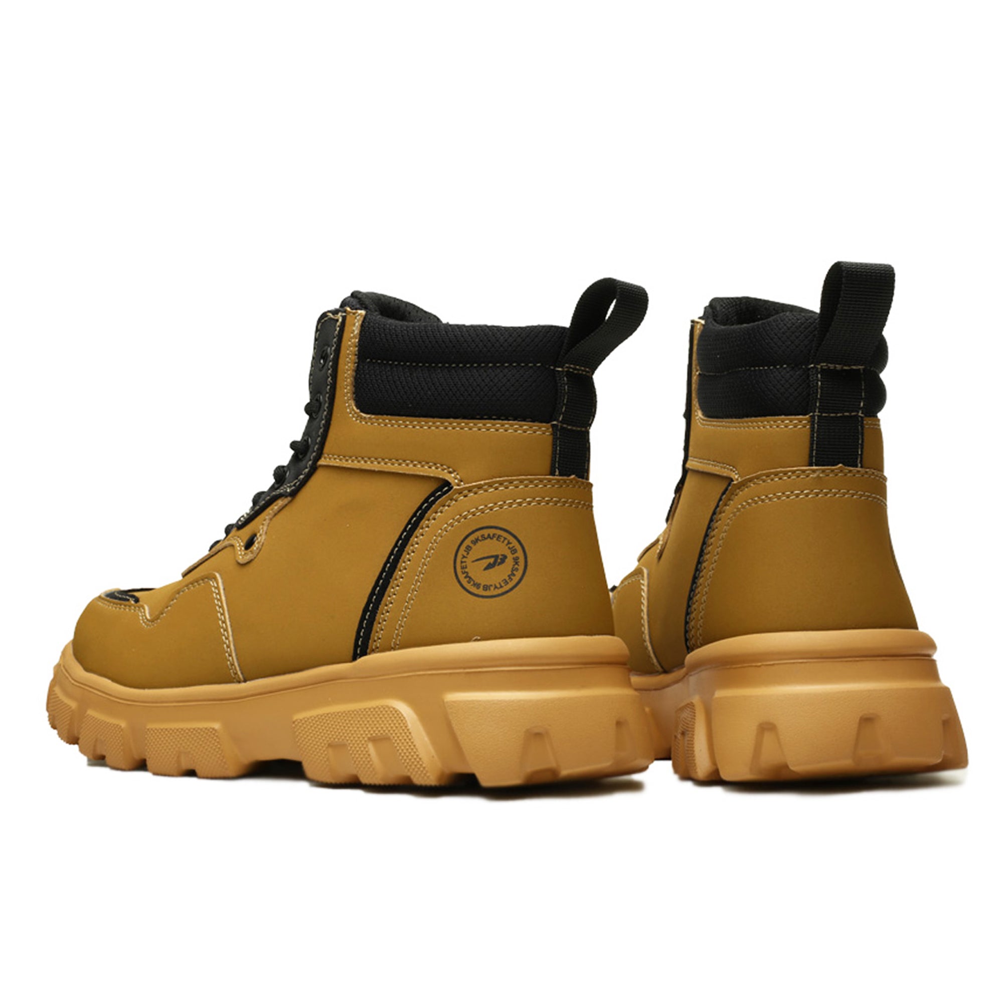 Women's Steel Toe Waterproof Work Boots - Slip Resistant | B345