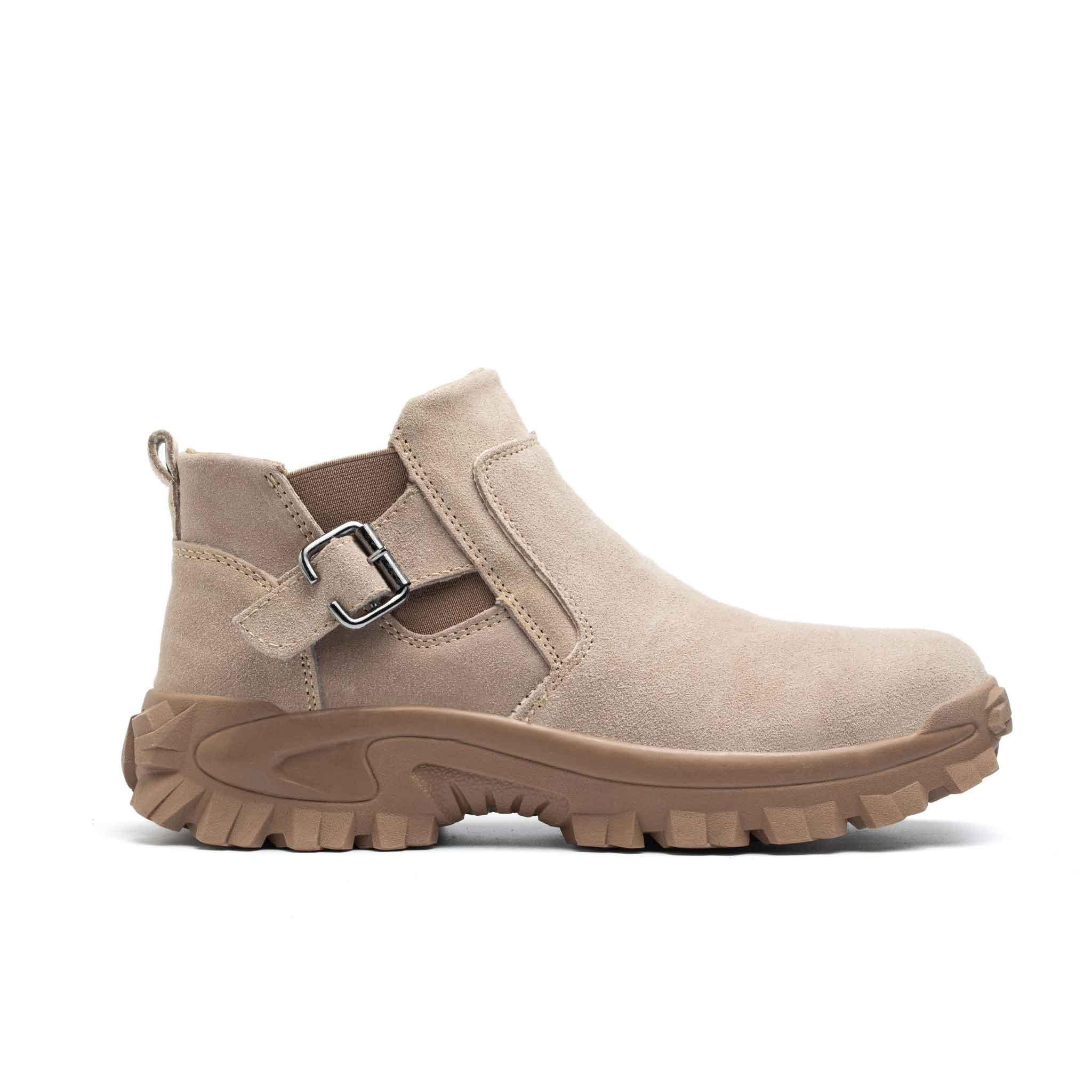 Women's Steel Toe Welding Boots - Slip Resistant | B241