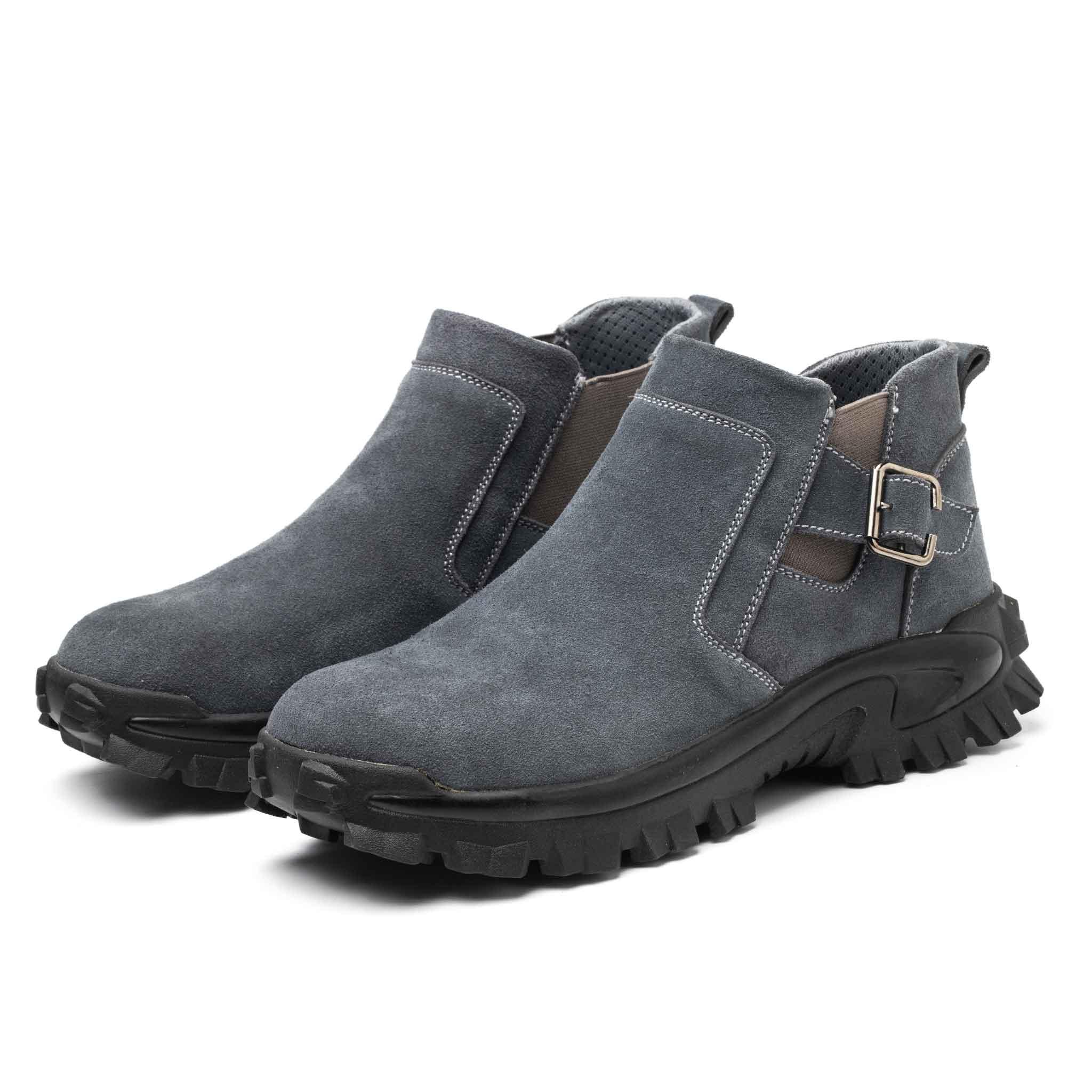 Women's Steel Toe Welding Boots - Slip Resistant | B241