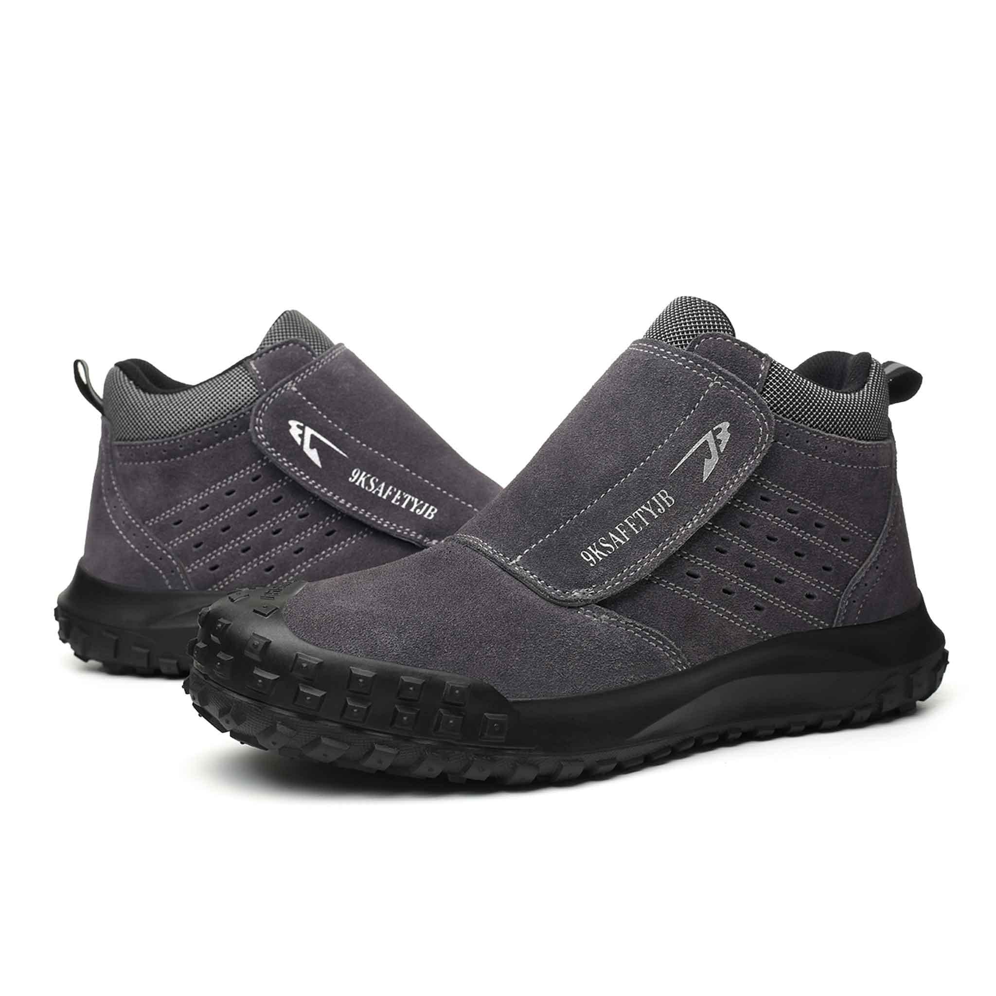 Women's Steel Toe Welding Boots - Slip Resistant | B251