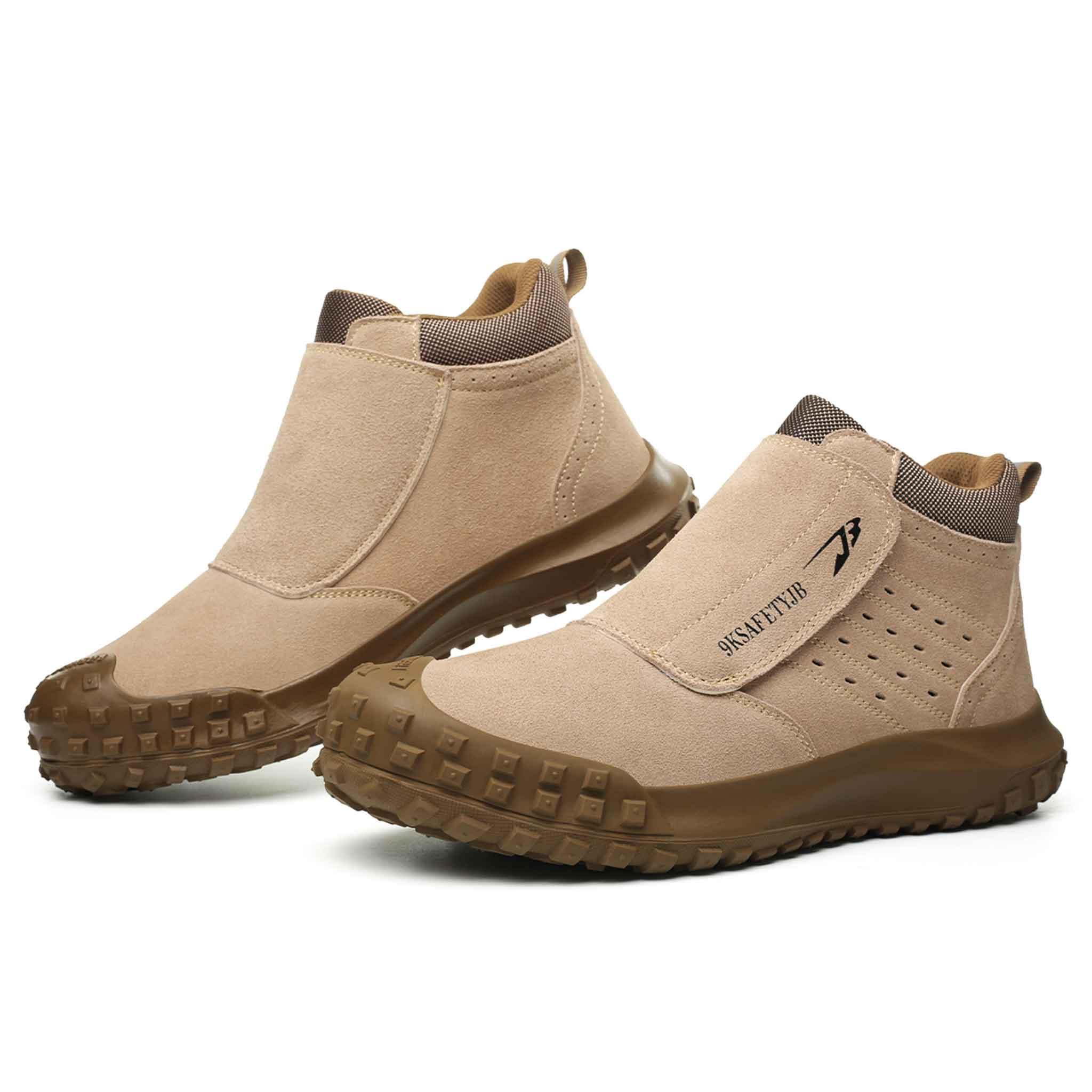 Women's Steel Toe Welding Boots - Slip Resistant | B251