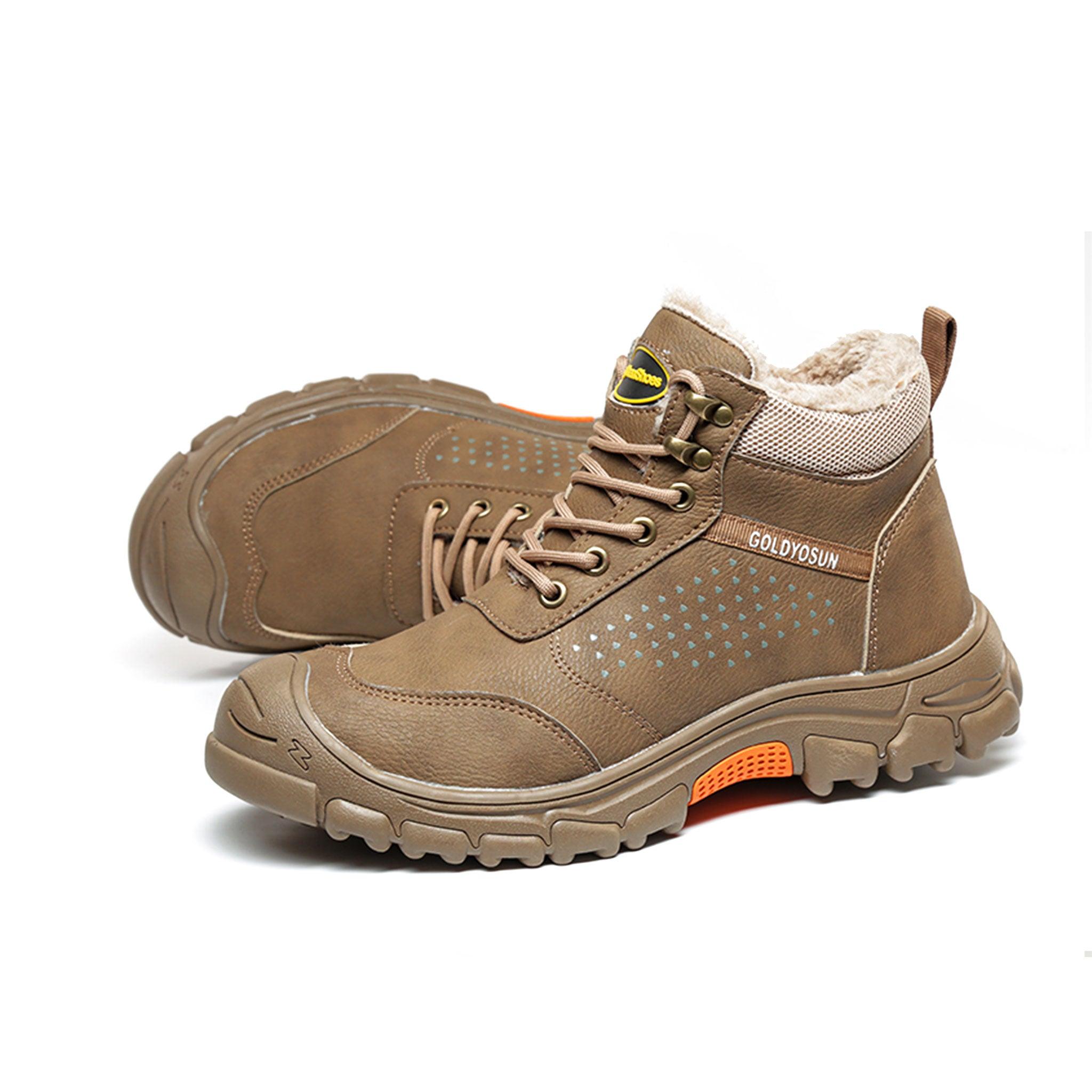 Women's Steel Toe Winter Boots - Slip Resistant | B255