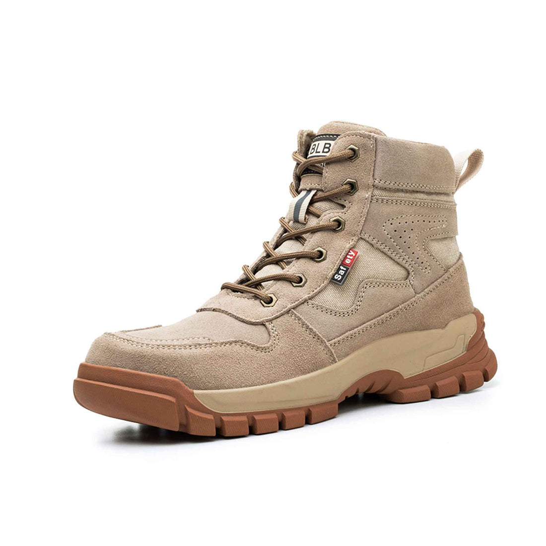 Women's Steel Toe Work Boots - Rubber Sole | B242