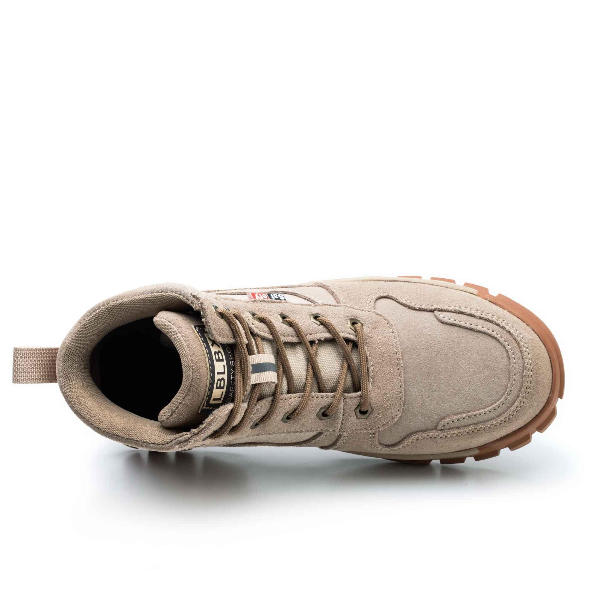 Women's Steel Toe Work Boots - Rubber Sole | B242