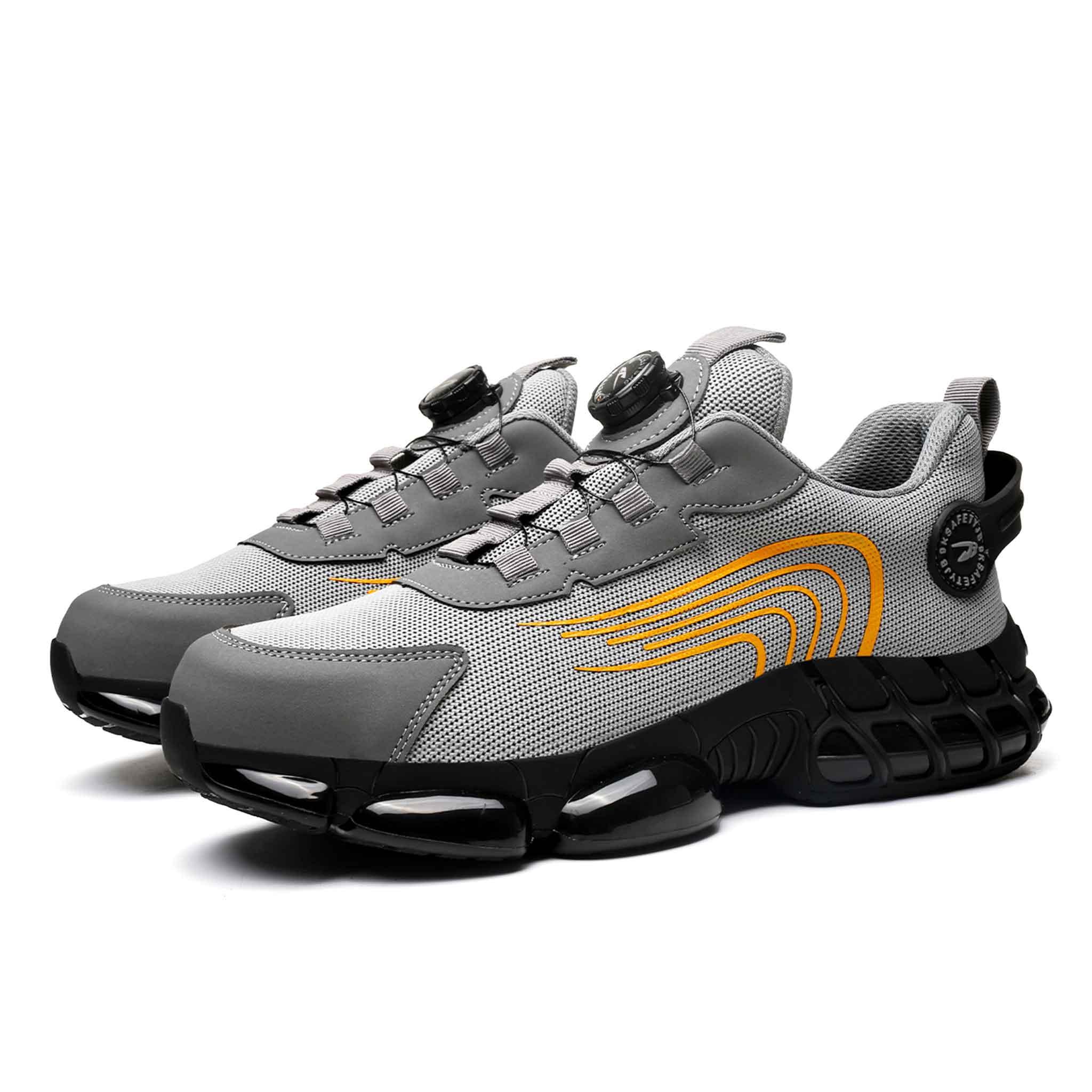 Women's Steel Toe Work Shoes - Dial Lacing System | B216