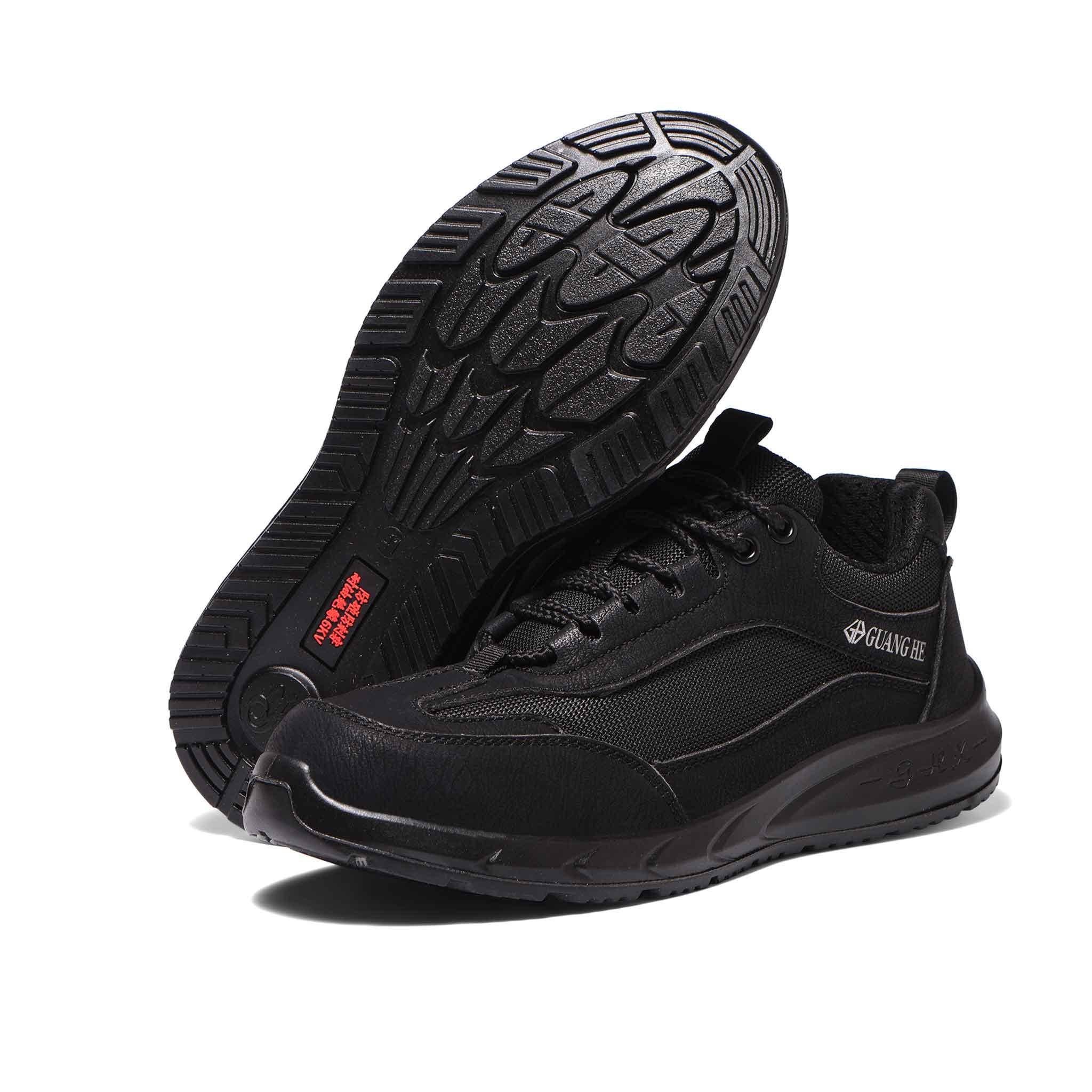 Women's Suede Steel Toe Shoes - EH 6KV Rated | B293