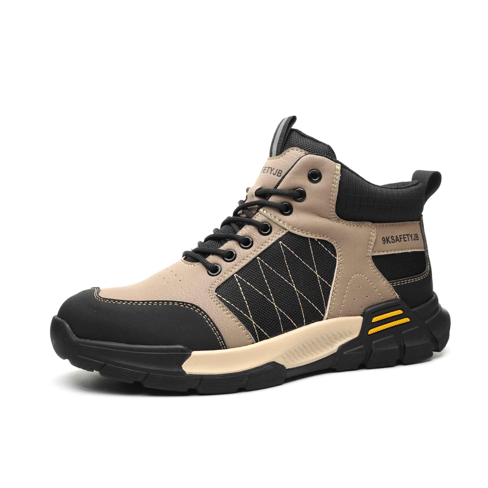 Women's Ultra-Light Steel Toe Boots - Slip Resistant | B277