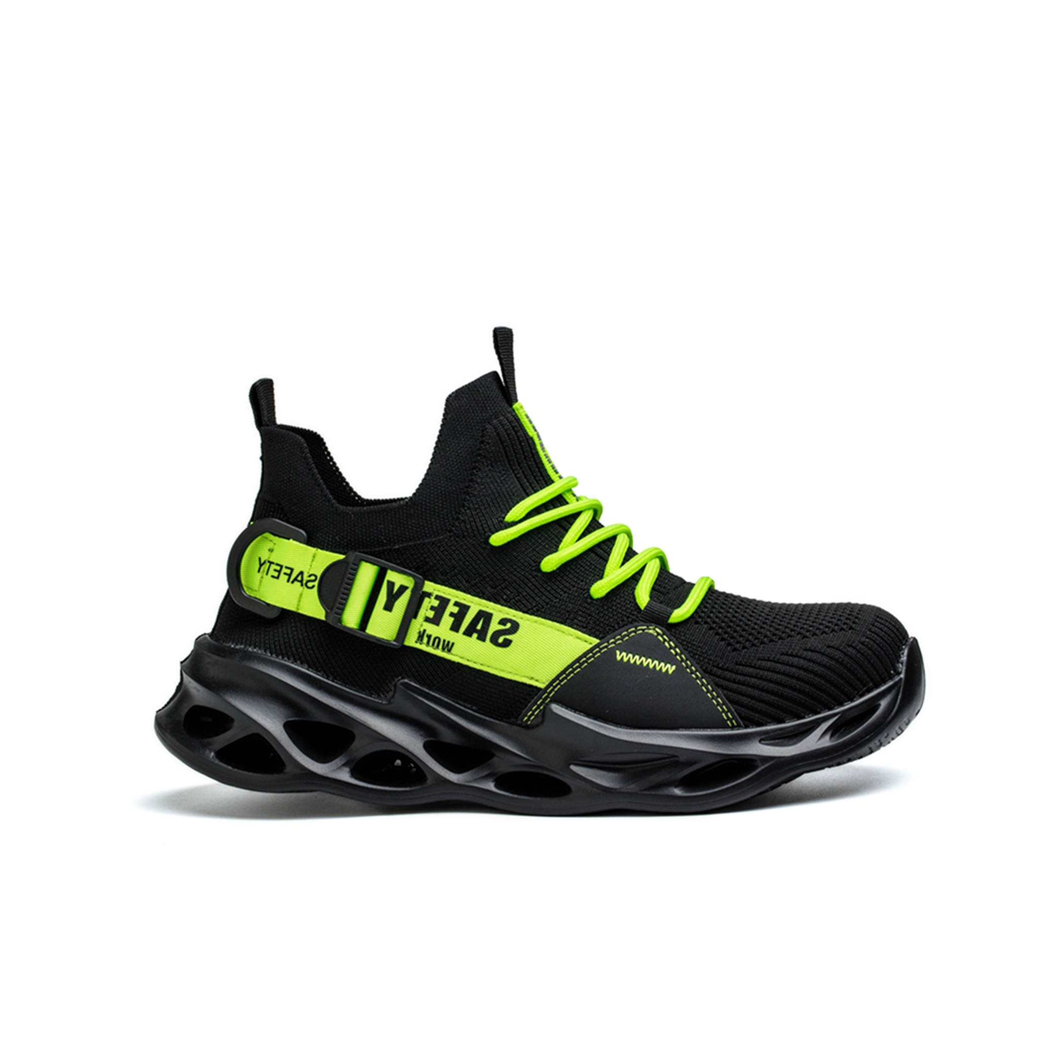 Women's Ultra-Light Steel Toe Sneaker - Rubber Sole  B282
