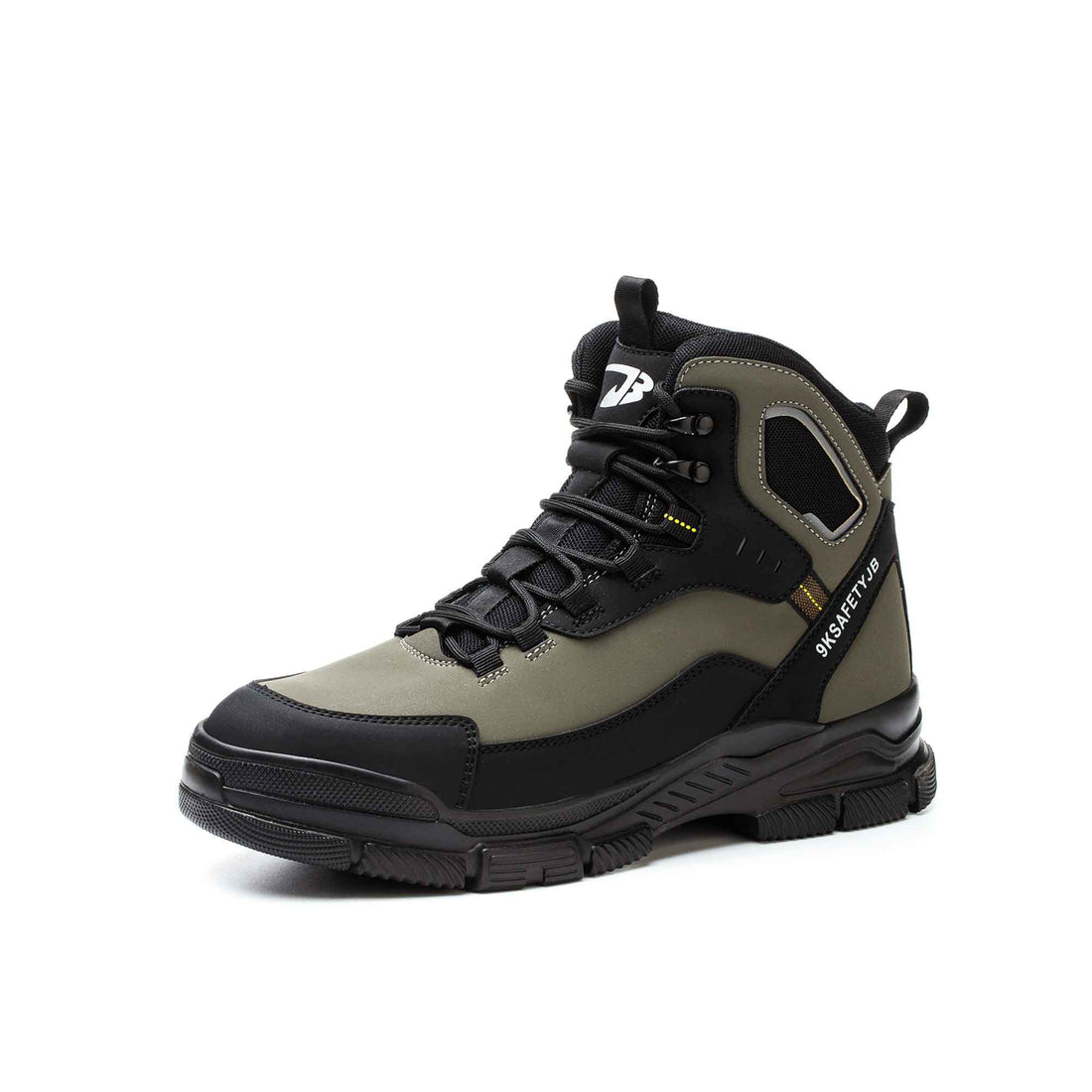 Women's Waterproof Steel Toe Work Boots - Slip Resistant | B312