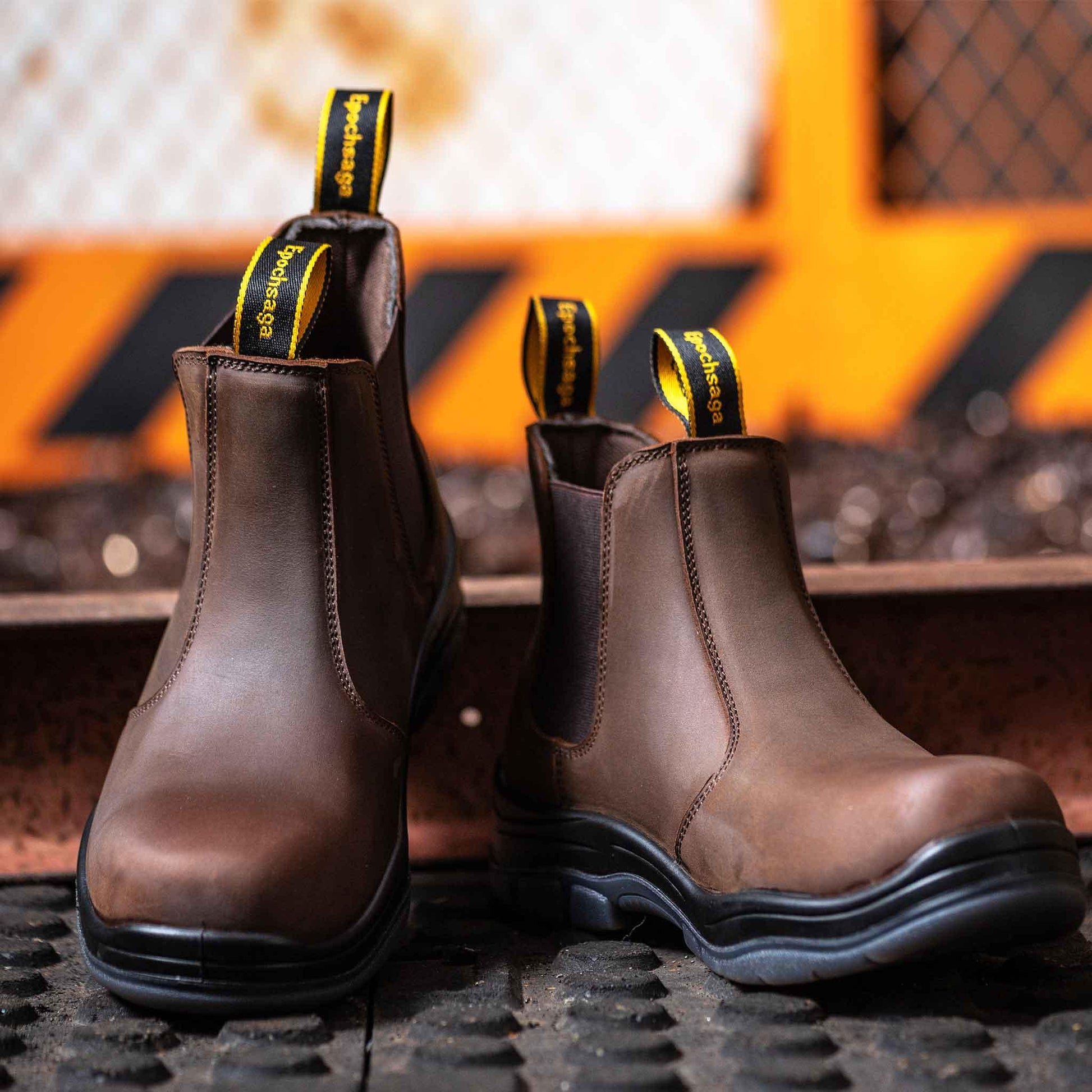 Men's Composite Toe Chelsea Work Boots 18KV EH Rated H002