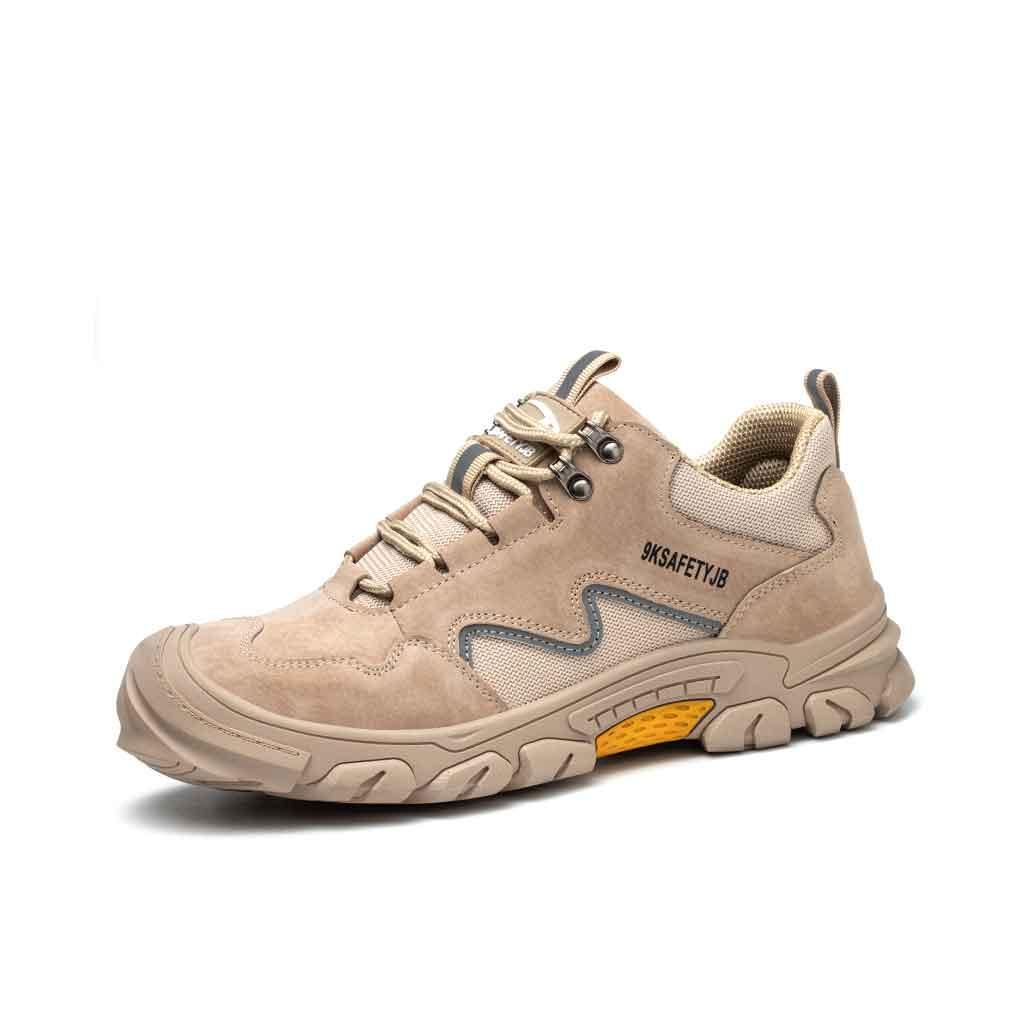 Men's Steel Toe Leather Boots - Slip Resistant | B209 - USINE PRO Footwear