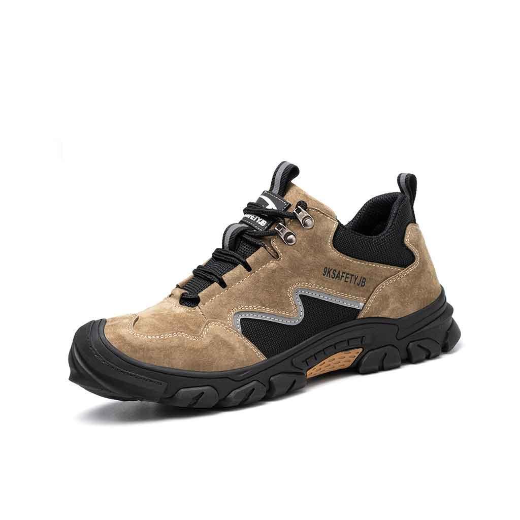 Men's Steel Toe Leather Boots - Slip Resistant | B209 - USINE PRO Footwear