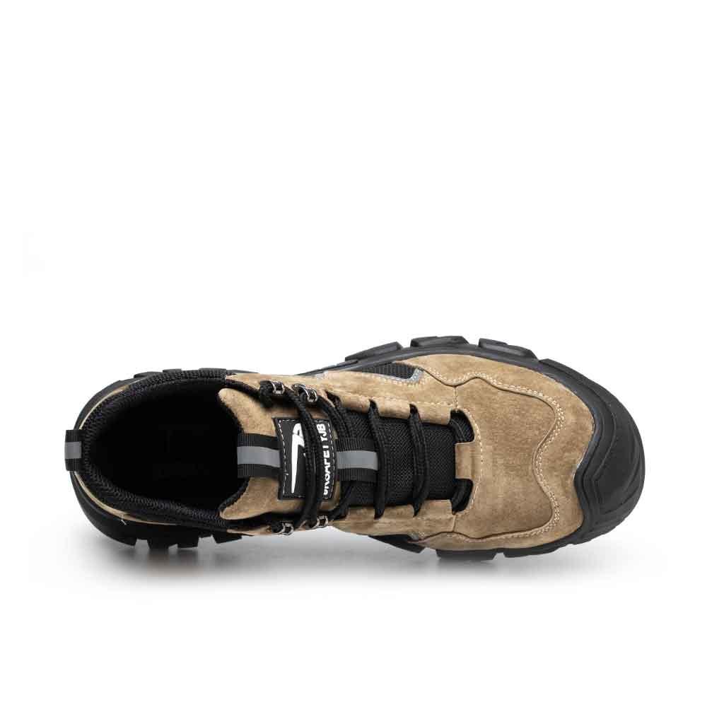 Men's Steel Toe Leather Boots - Slip Resistant | B209 - USINE PRO Footwear
