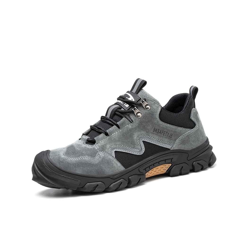 Men's Steel Toe Leather Boots - Slip Resistant | B209 - USINE PRO Footwear