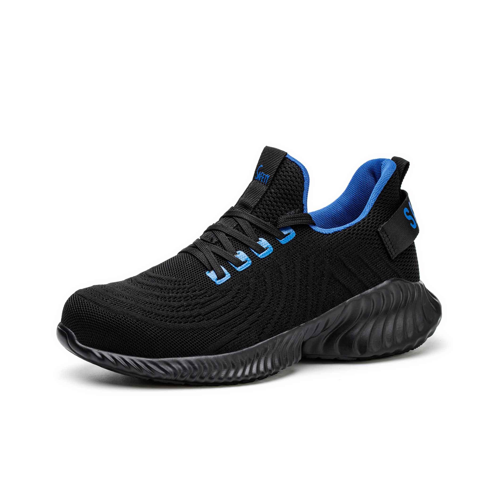 Men's Steel Toe Lightweight Shoes Slip-Resistant - Usine Pro | B226 11.5 / Blue
