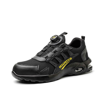 Men's Steel Toe Work Shoes - Rotating Shoelace | B222 - USINE PRO Footwear