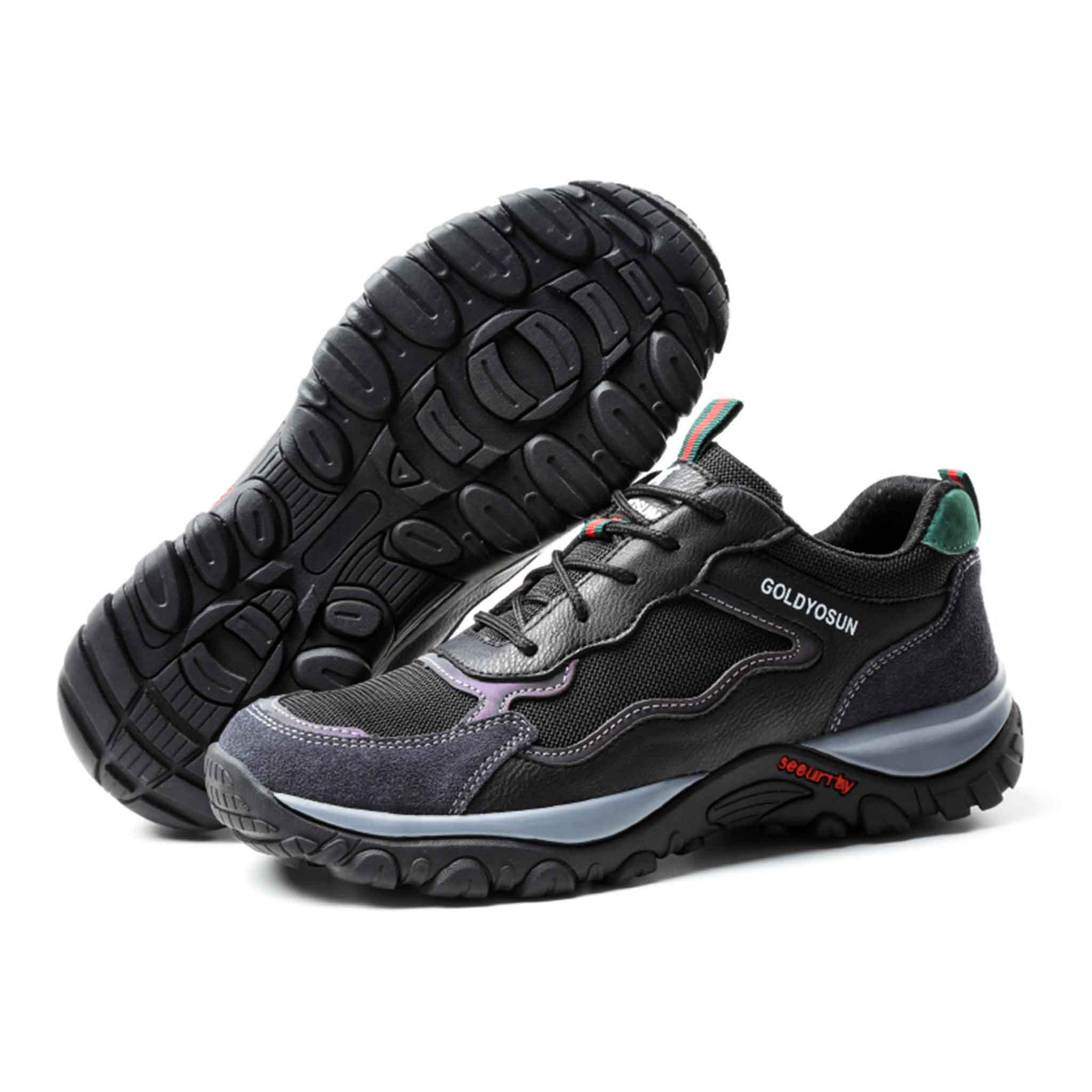 Men's Steel Toe Work Shoes - Slip Resistant | B230 - USINE PRO Footwear