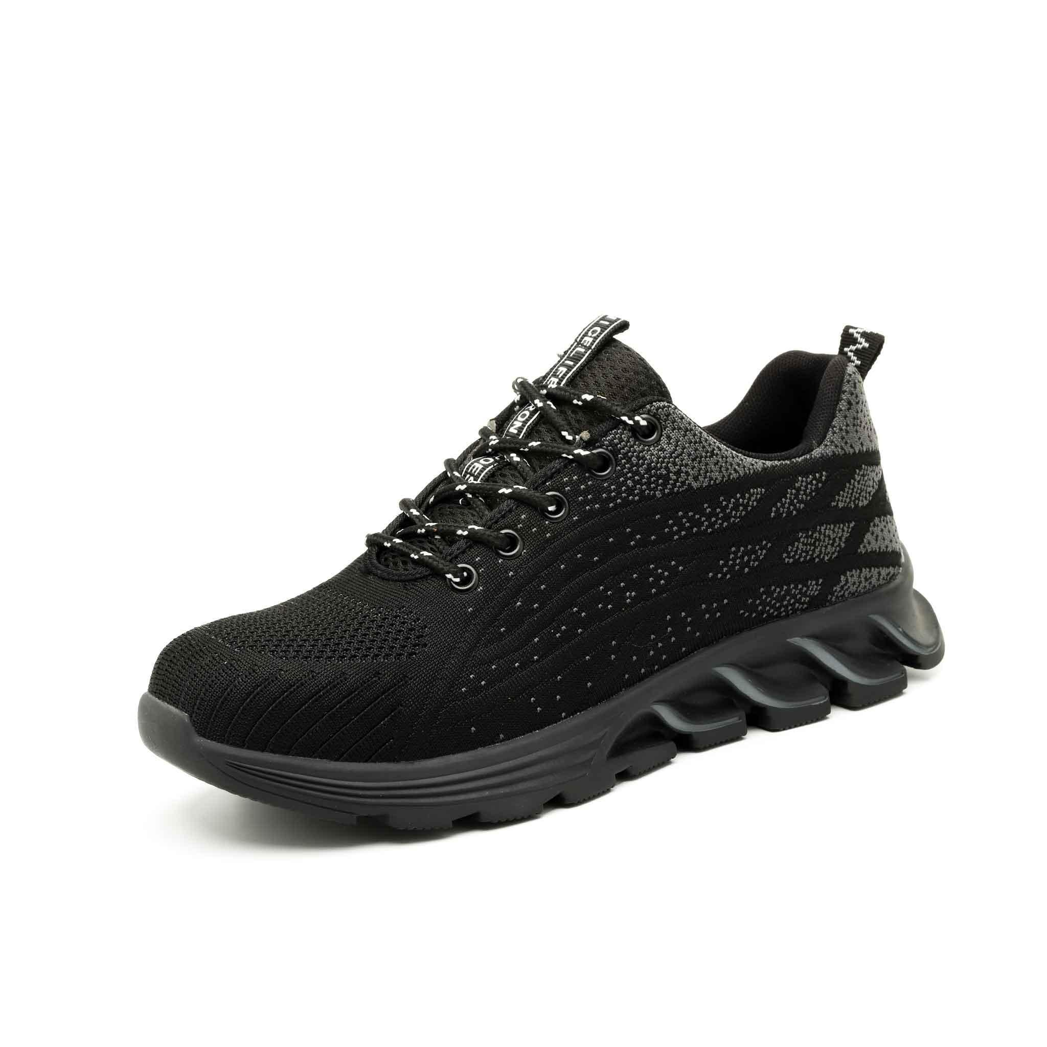 Women's Lightweight Steel Toe Sneakers - Rubber Sole | B240 - USINE PRO Footwear