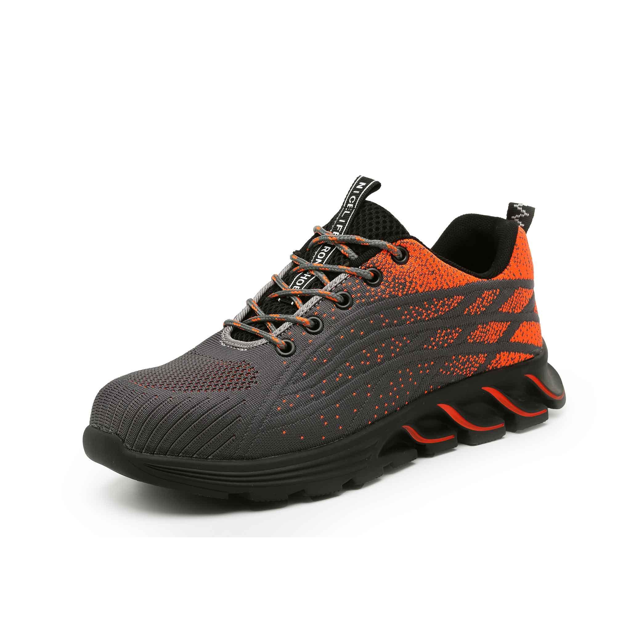 Women's Lightweight Steel Toe Sneakers - Rubber Sole | B240 - USINE PRO Footwear