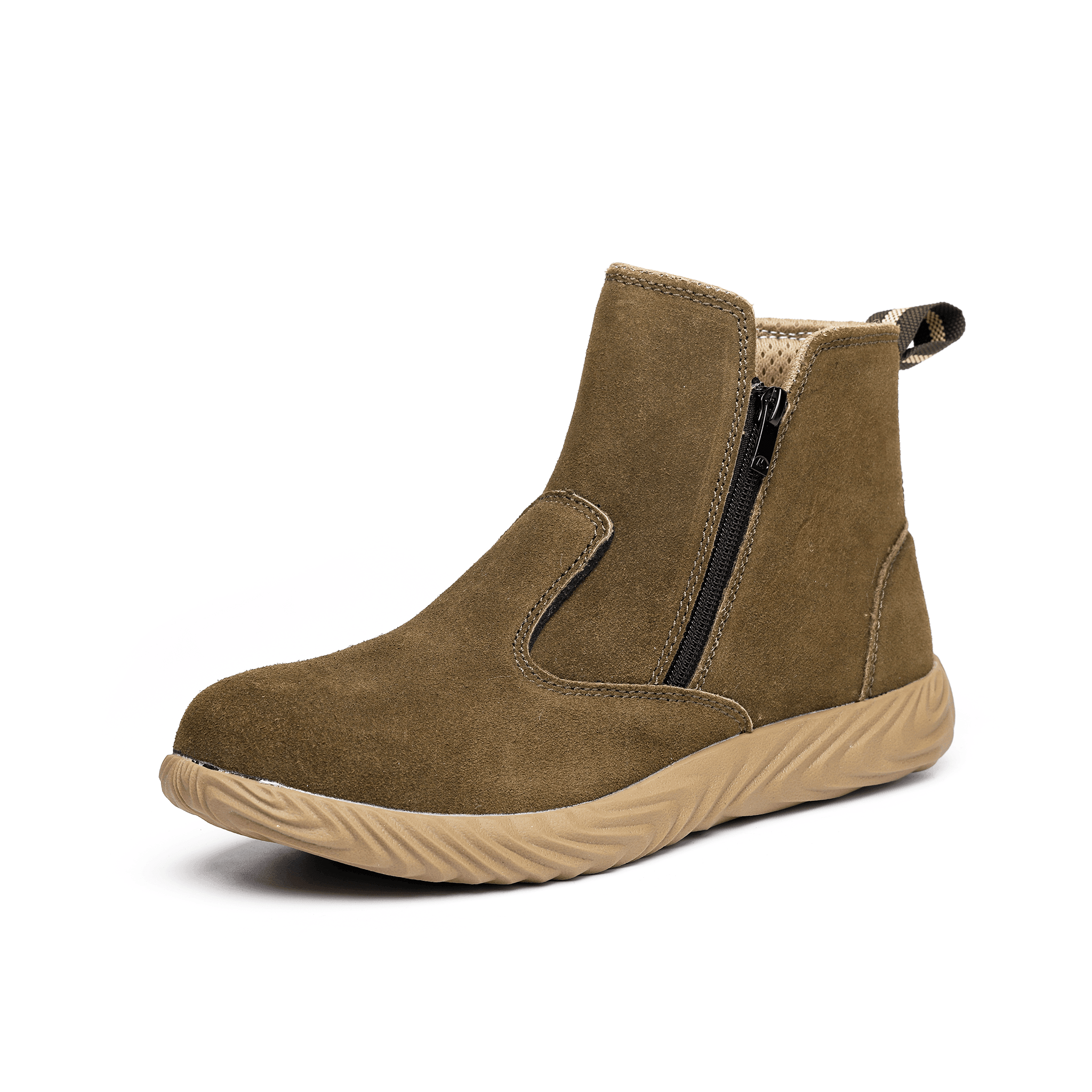 Women's Steel Toe Chelsea Boots - Side Zip | B235 - USINE PRO Footwear