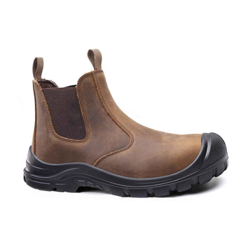 Women's Steel Toe Chelsea Work Boots - Waterproof | H001 - USINE PRO Footwear