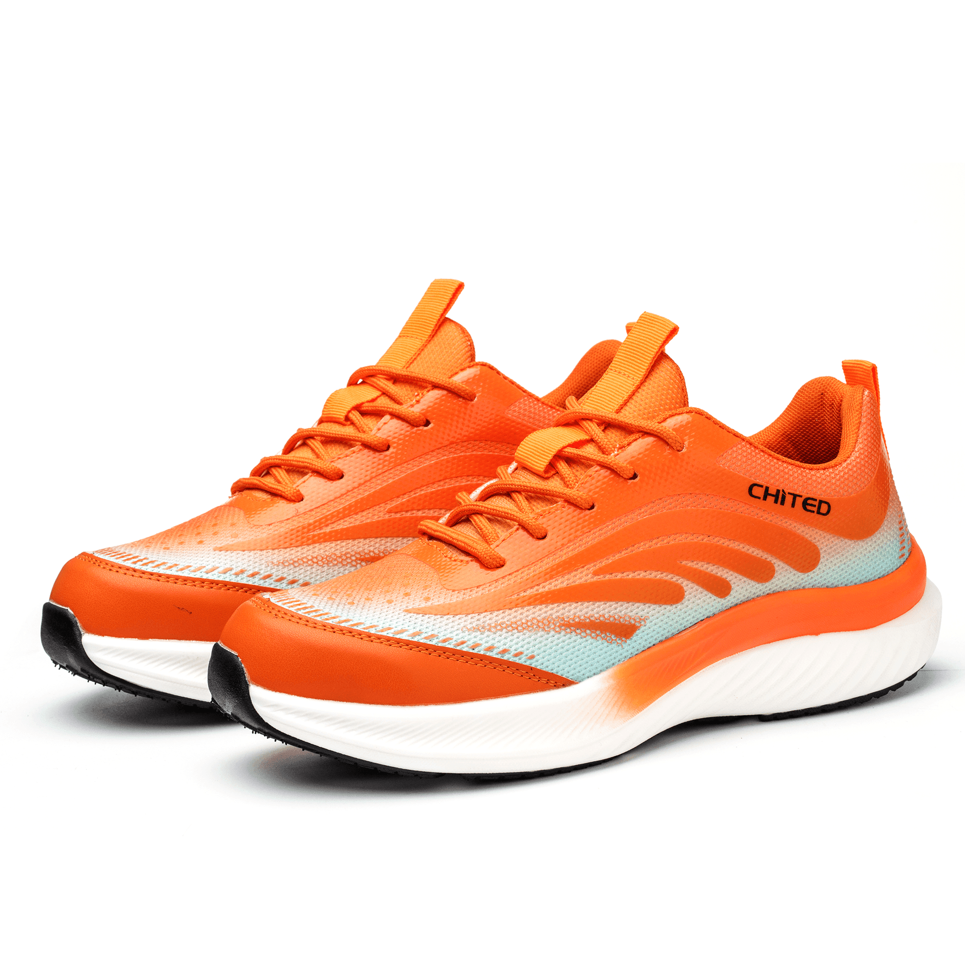 Superstar metal toe femme top orange