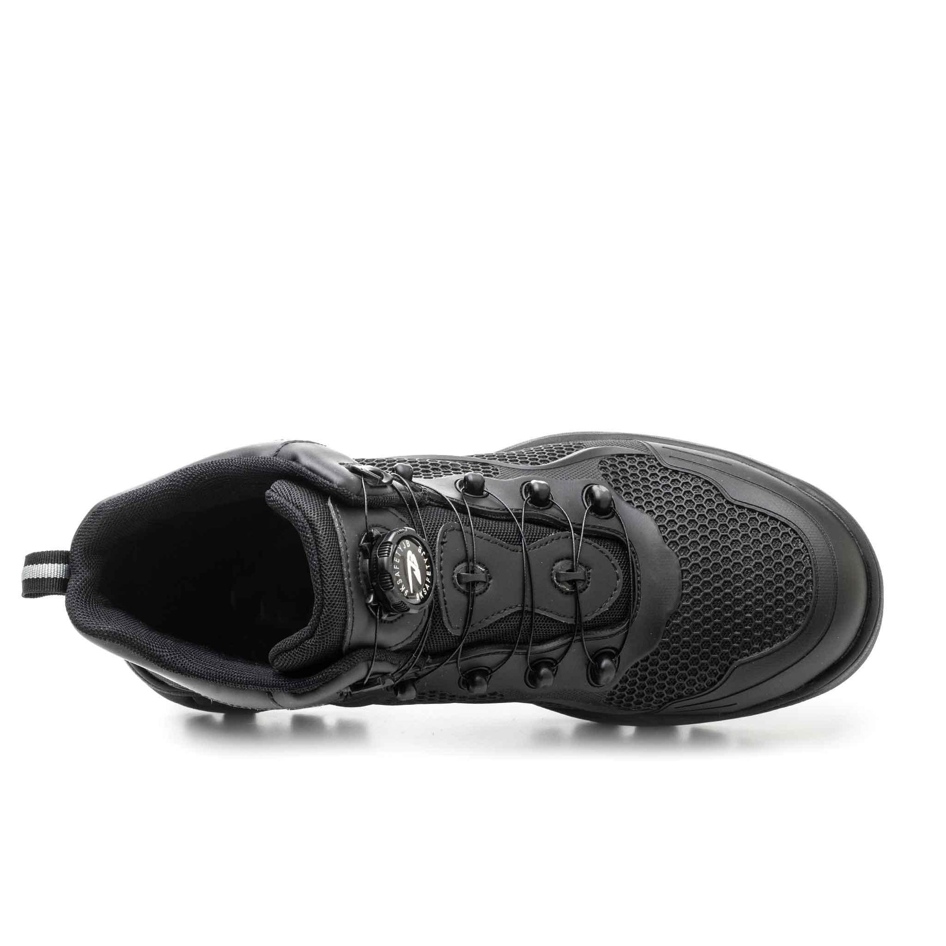 Women's Steel Toe Work Boots - Rotating Shoelaces | B217 - USINE PRO Footwear