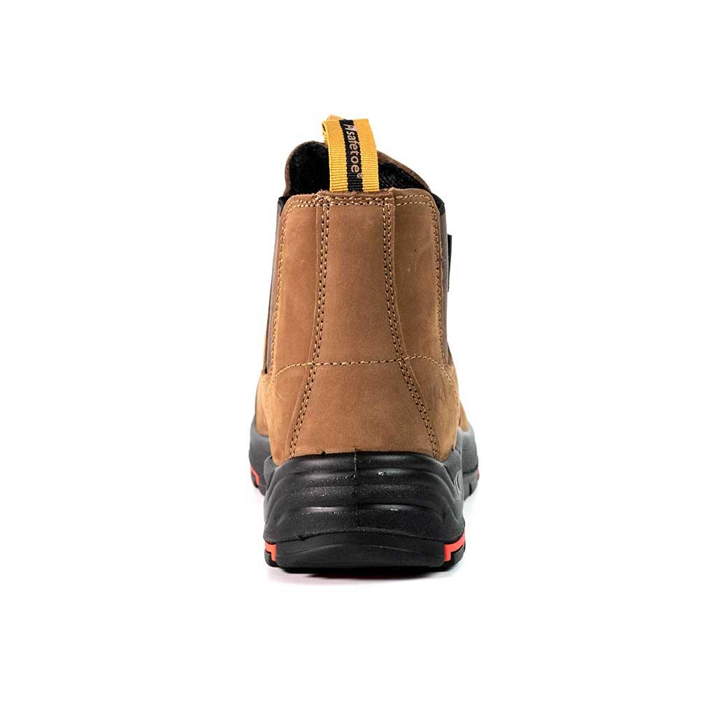 Men's Steel Toe Chelsea Boots - Premium Leather | S011 - USINE PRO Footwear